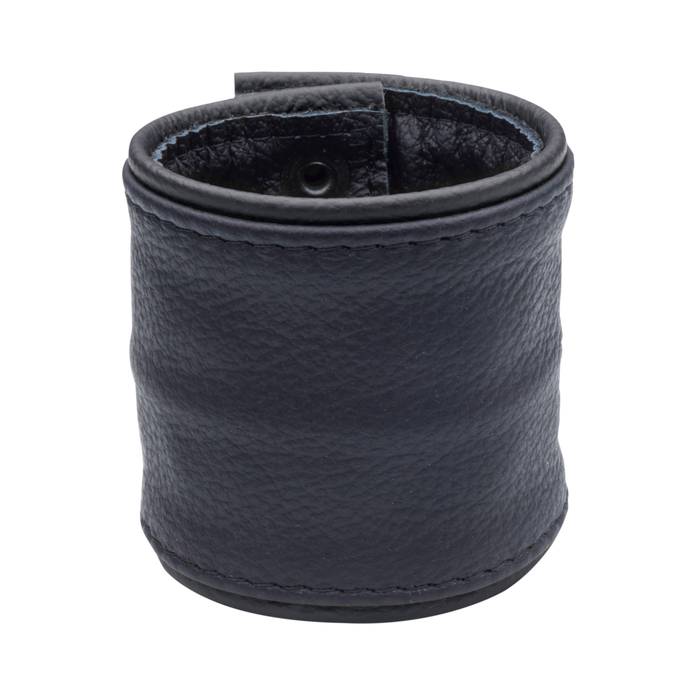 SAXOS Soft Leder Armband/Geldbörse schwarz M