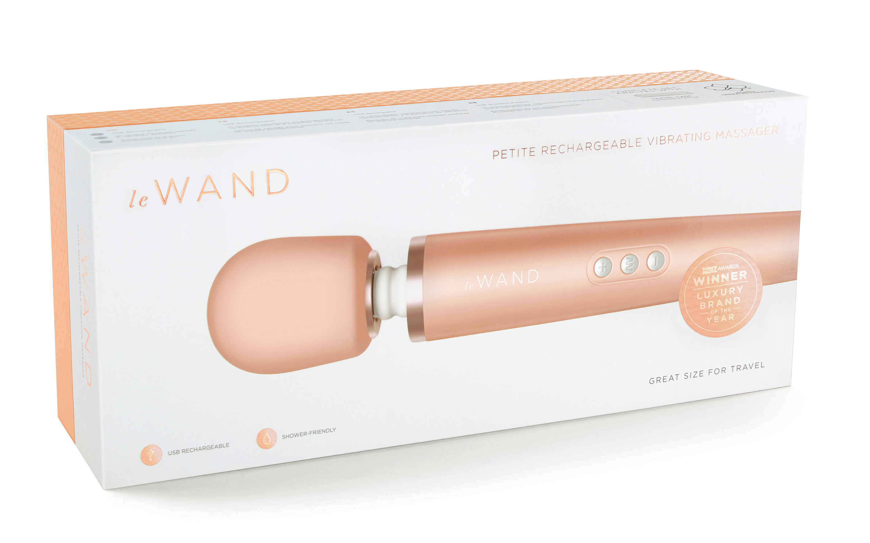 Le Wand Petite Rose Gold rechargeable massager