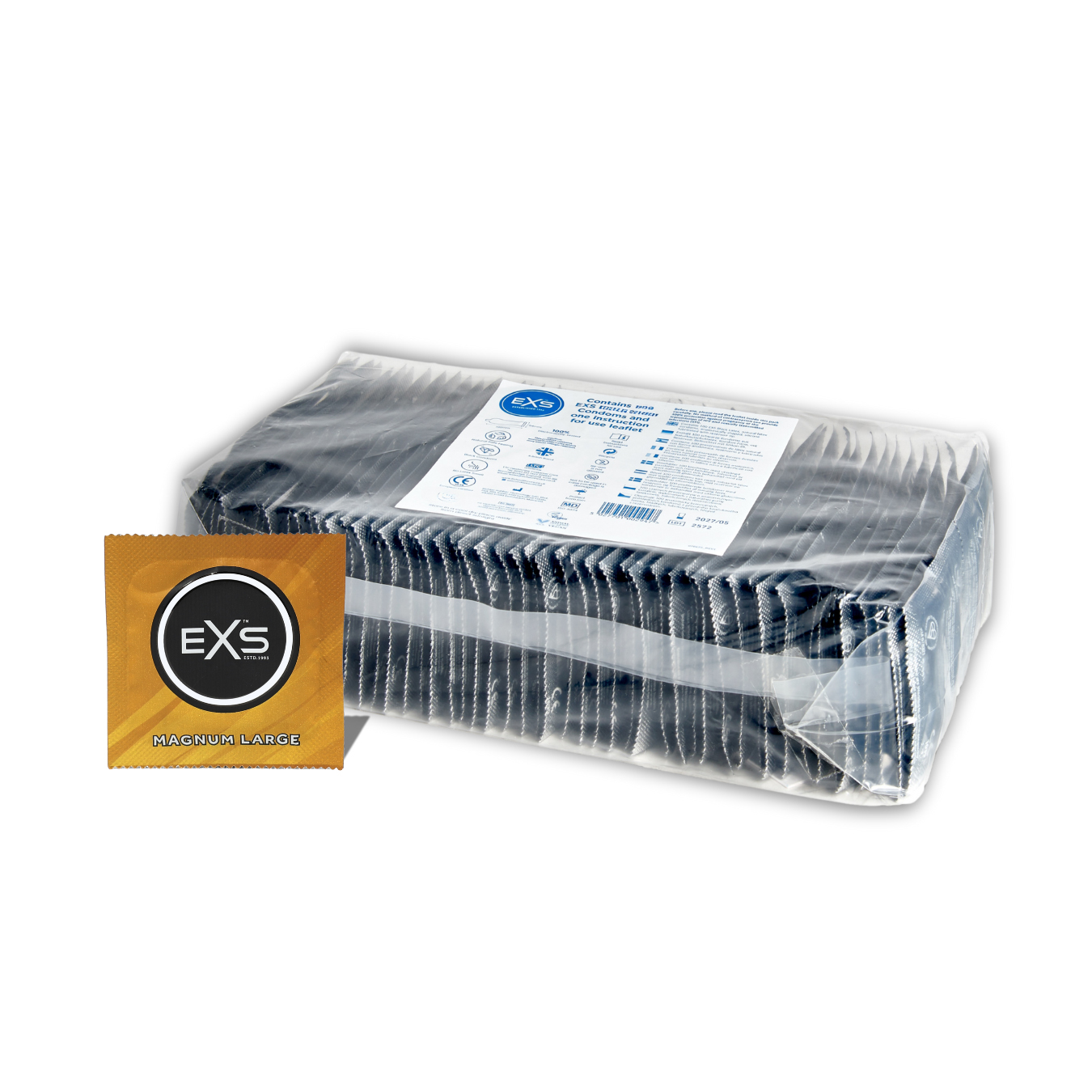 EXS Magnum 60mm condoms (100pcs)