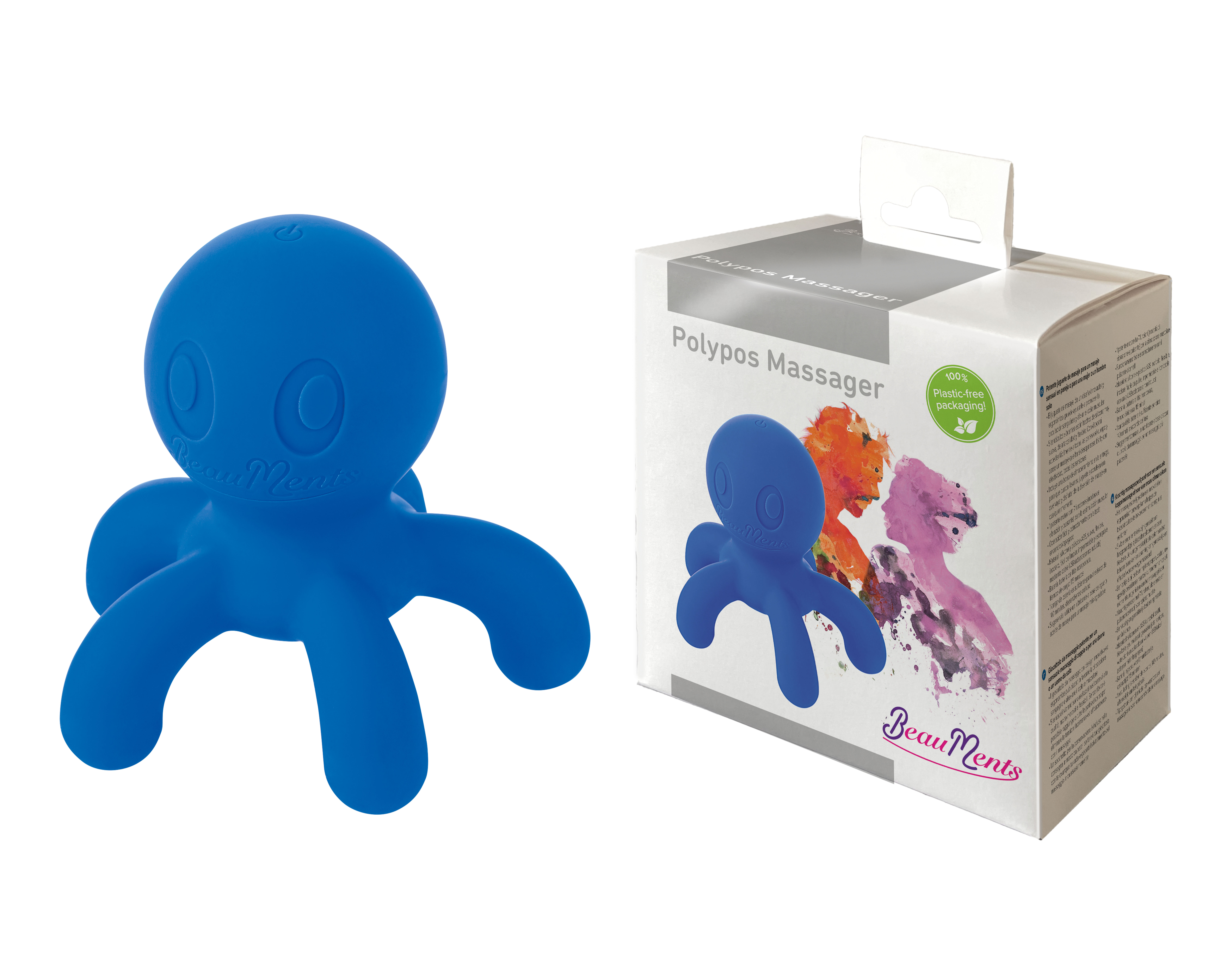 BeauMents Polypos Massager blau BeauMents Polypos Massager blau