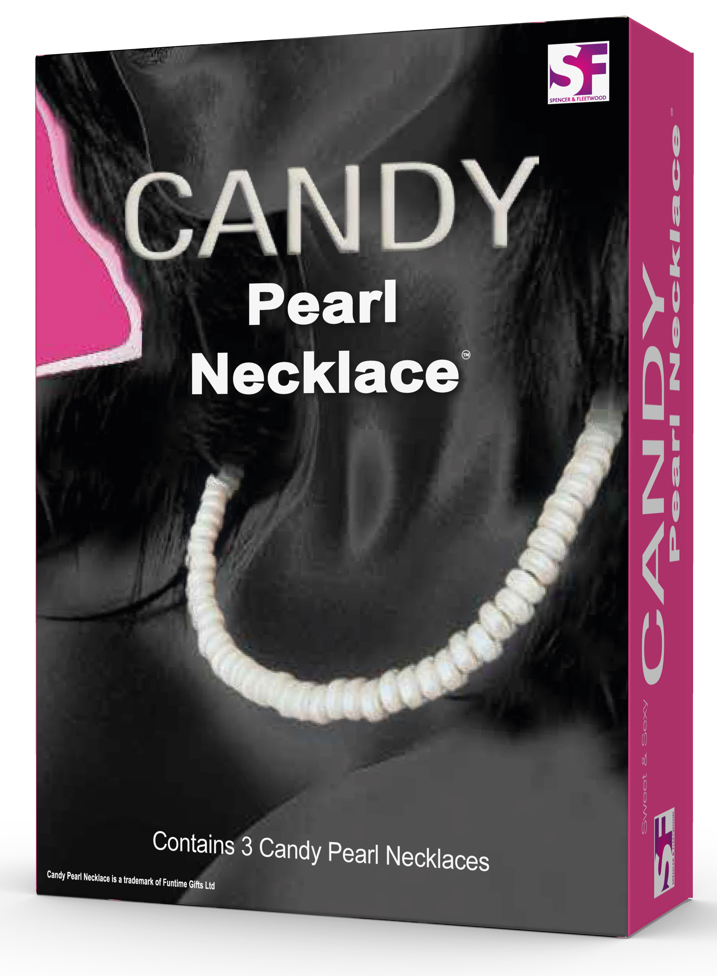 Edible Candy Pearl Necklaces  111g