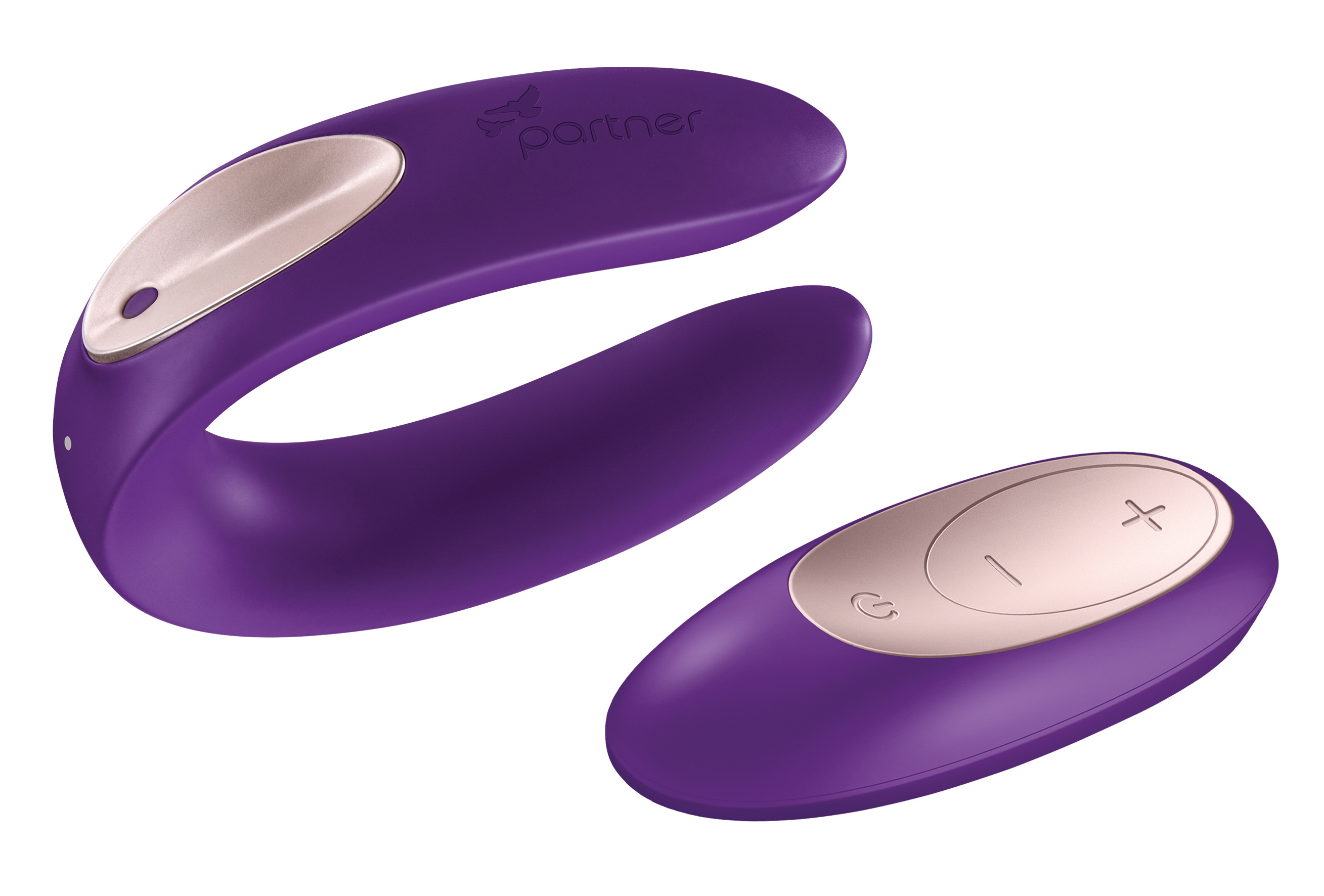 SATISFYER Partner Double Plus Remote Control purple