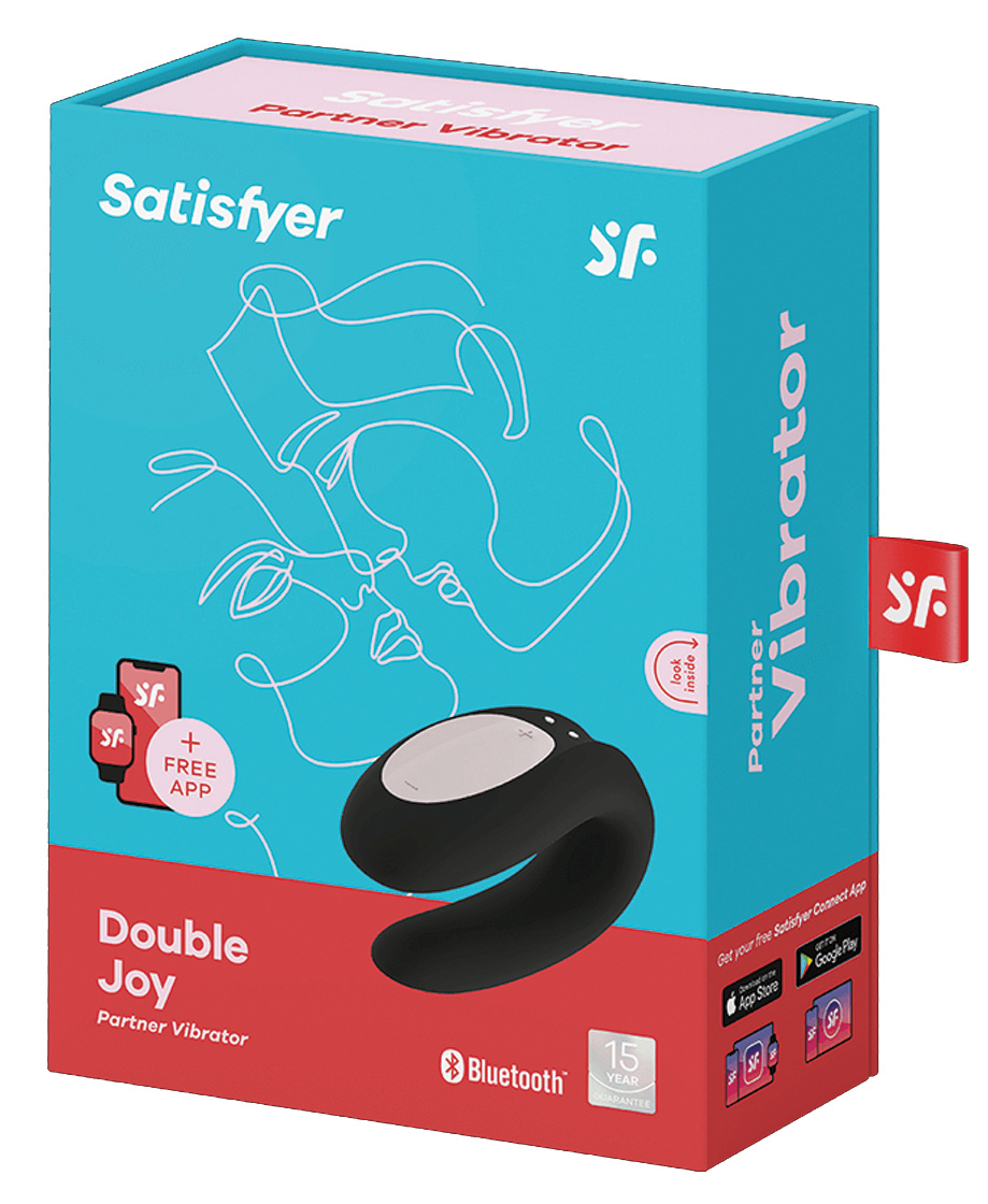 SATISFYER Double Joy black