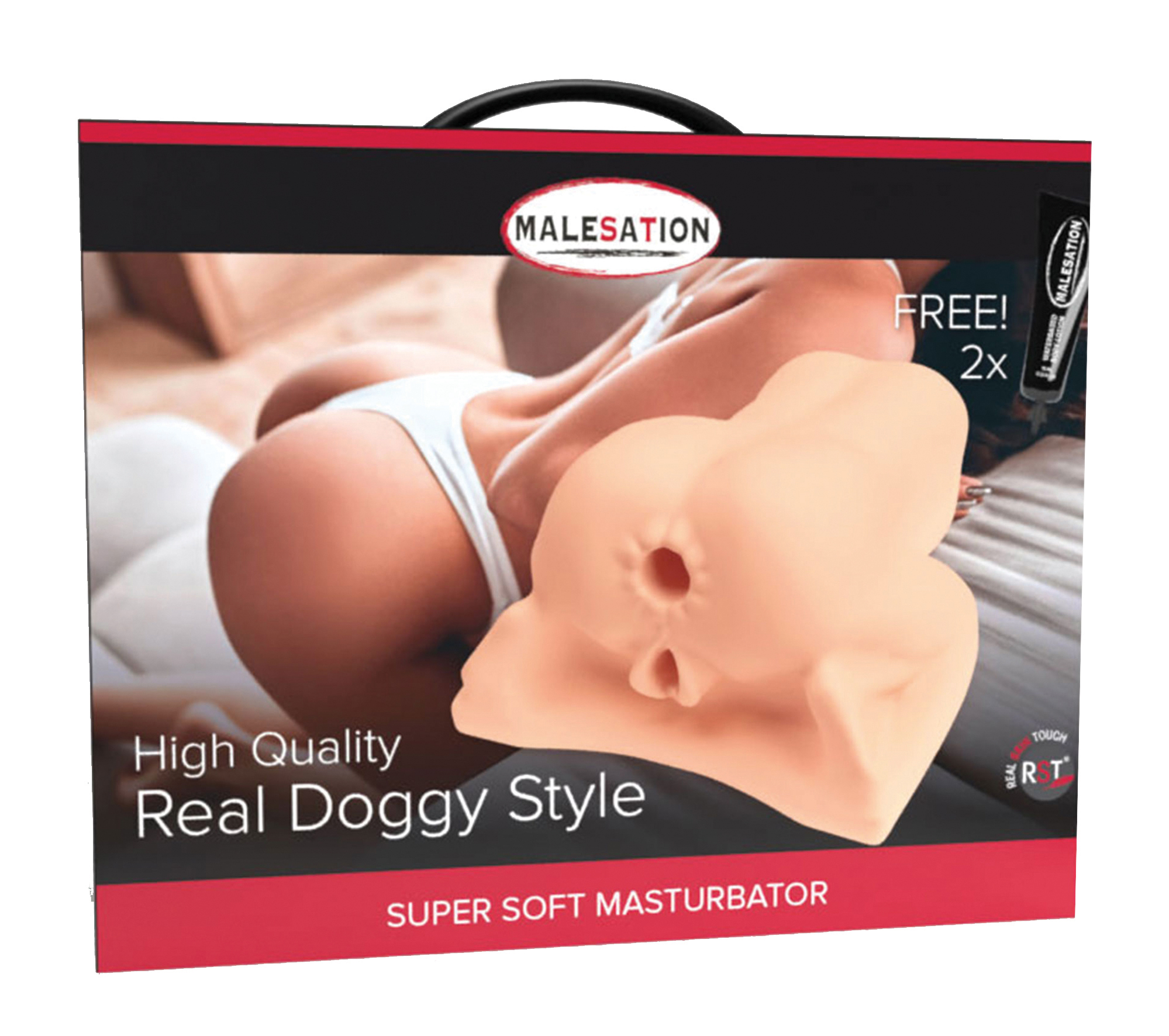 MALESATION Masturbator Real Doggy Style