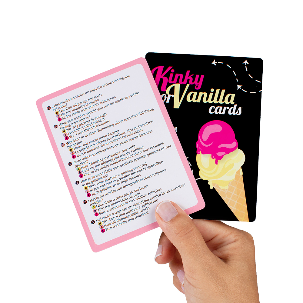 Secret play - Kinky or Vanilla Board Game (ES/EN/DE/FR/NL/PT/IT) Secret play - Kinky or Vanilla Board Game (ES/EN/DE/FR/NL/PT/IT)