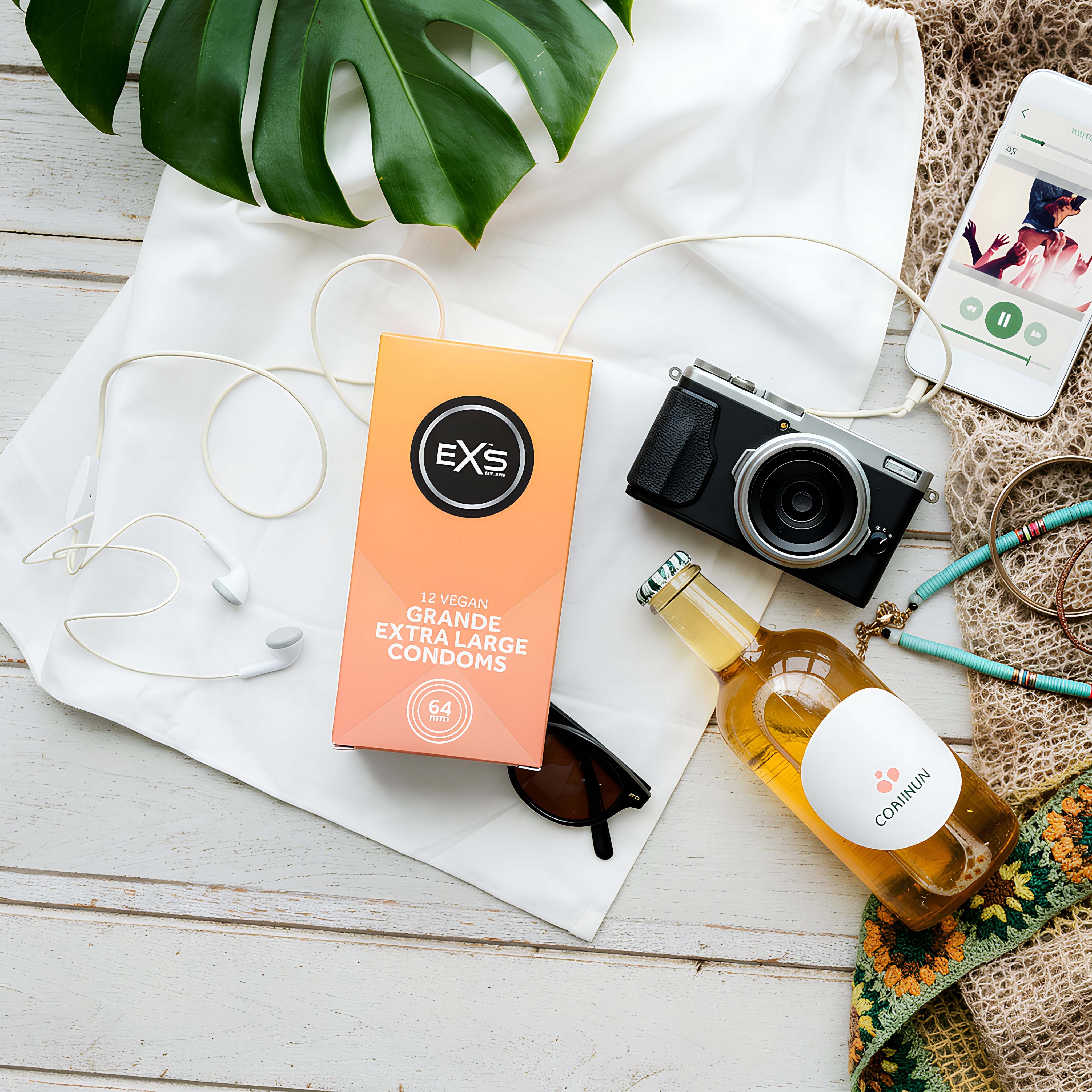 EXS Grande 64mm condoms (12pcs)