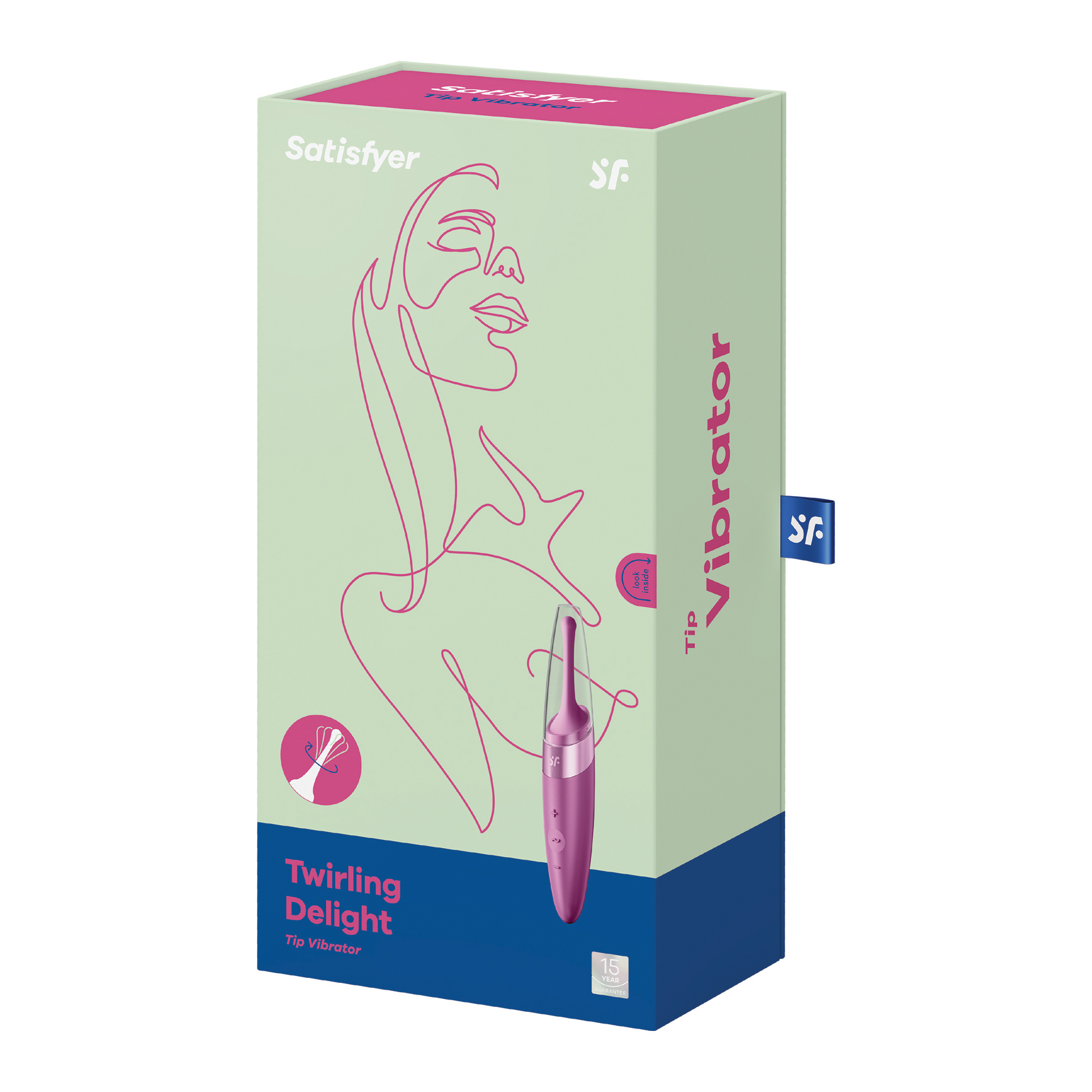 SATISFYER Twirling Delight berry
