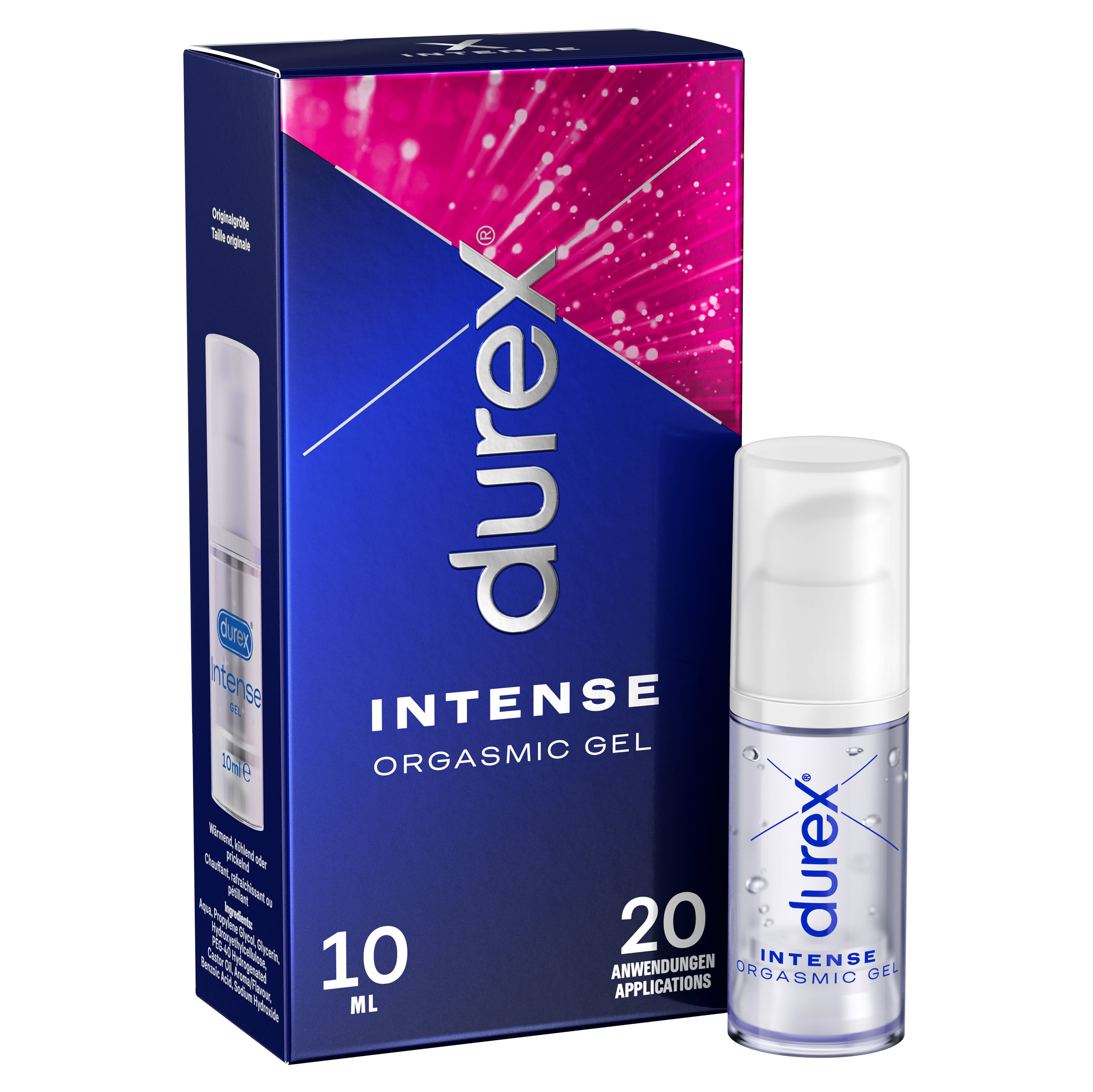 DUREX Gel Intense Orgasmic 10ml -New Design-