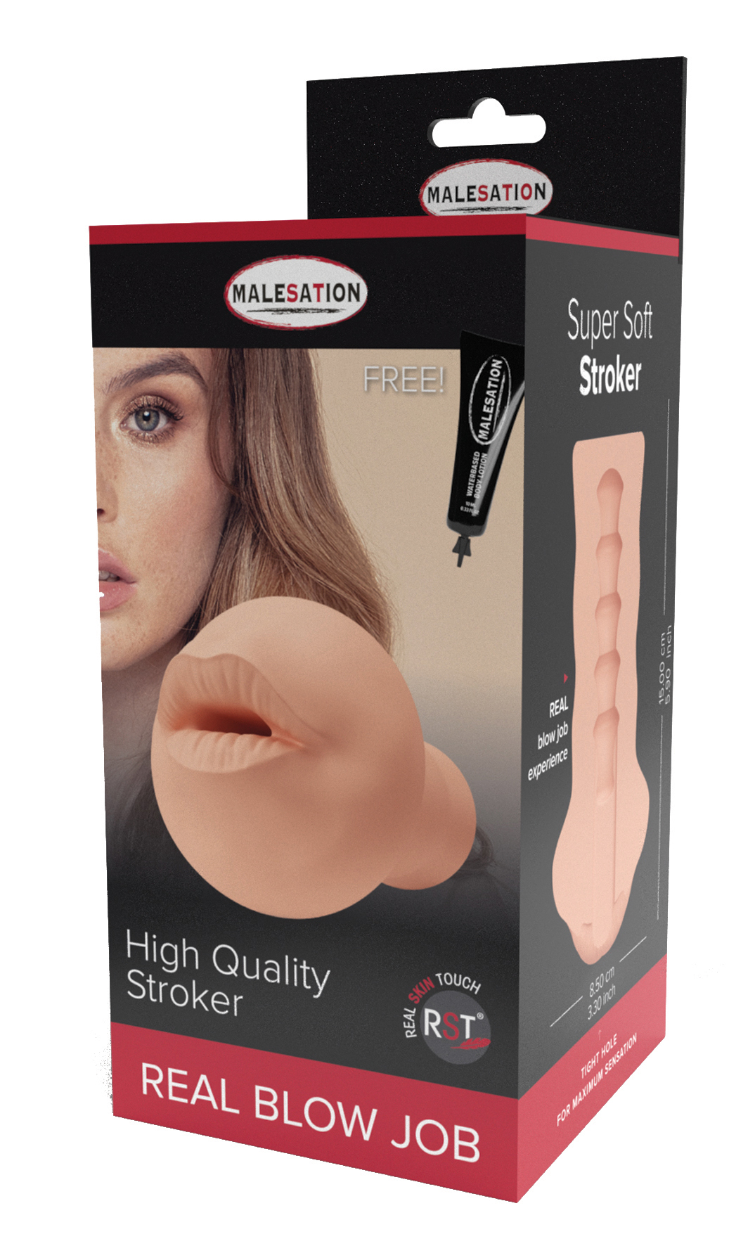 MALESATION Masturbator Real Blow Job Stroker