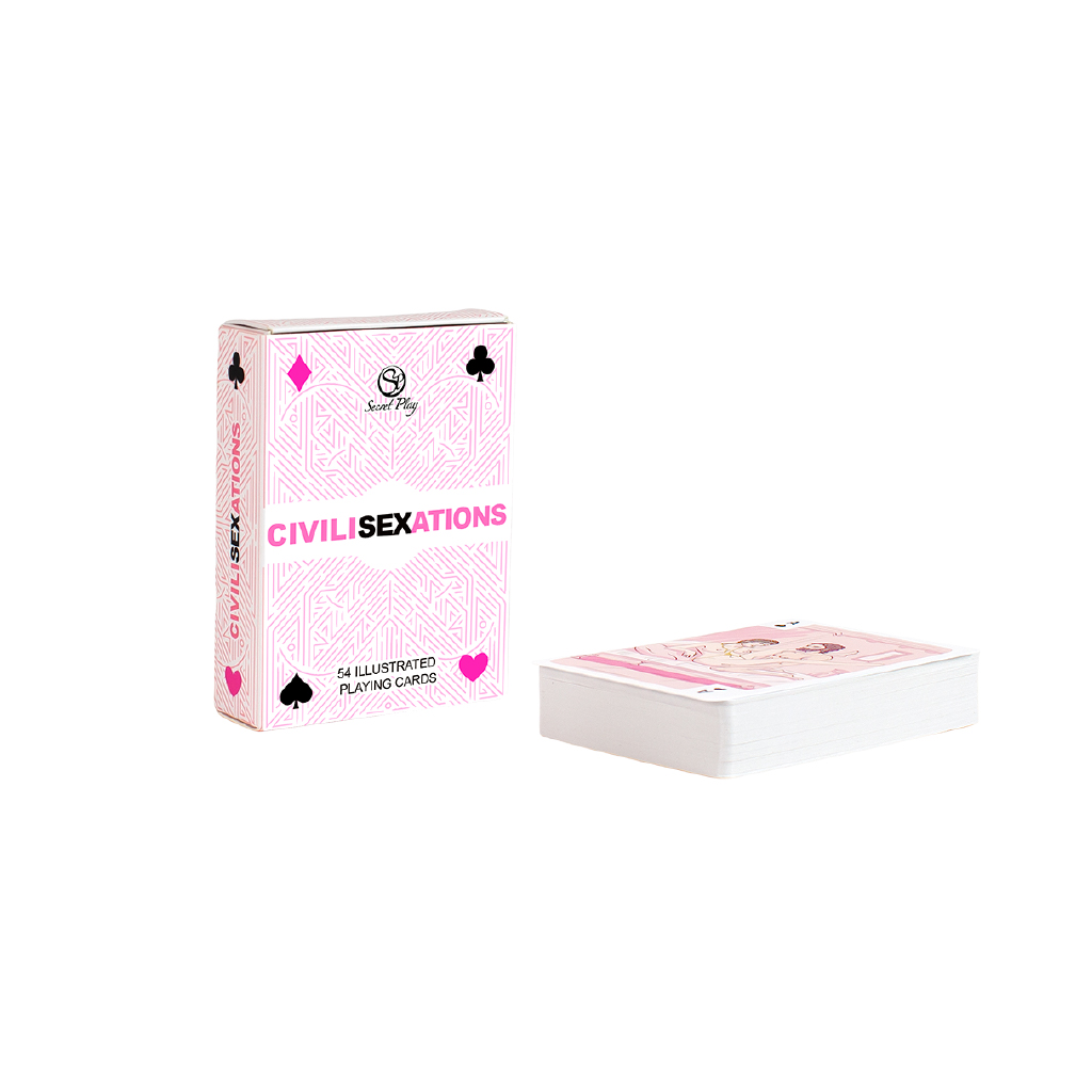 Secret play - Civilisexations (54 Illustrated Playing Cards)