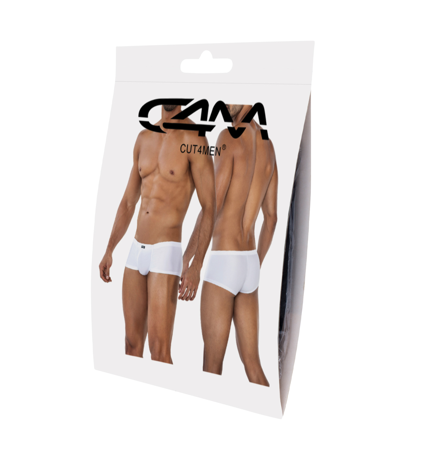 C4M Hipster Brief White L