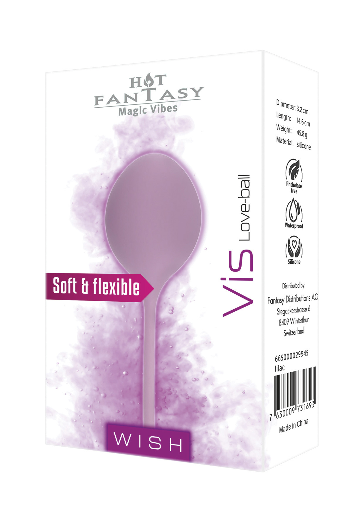 HOT FANTASY WISH Vis Love-ball lilac