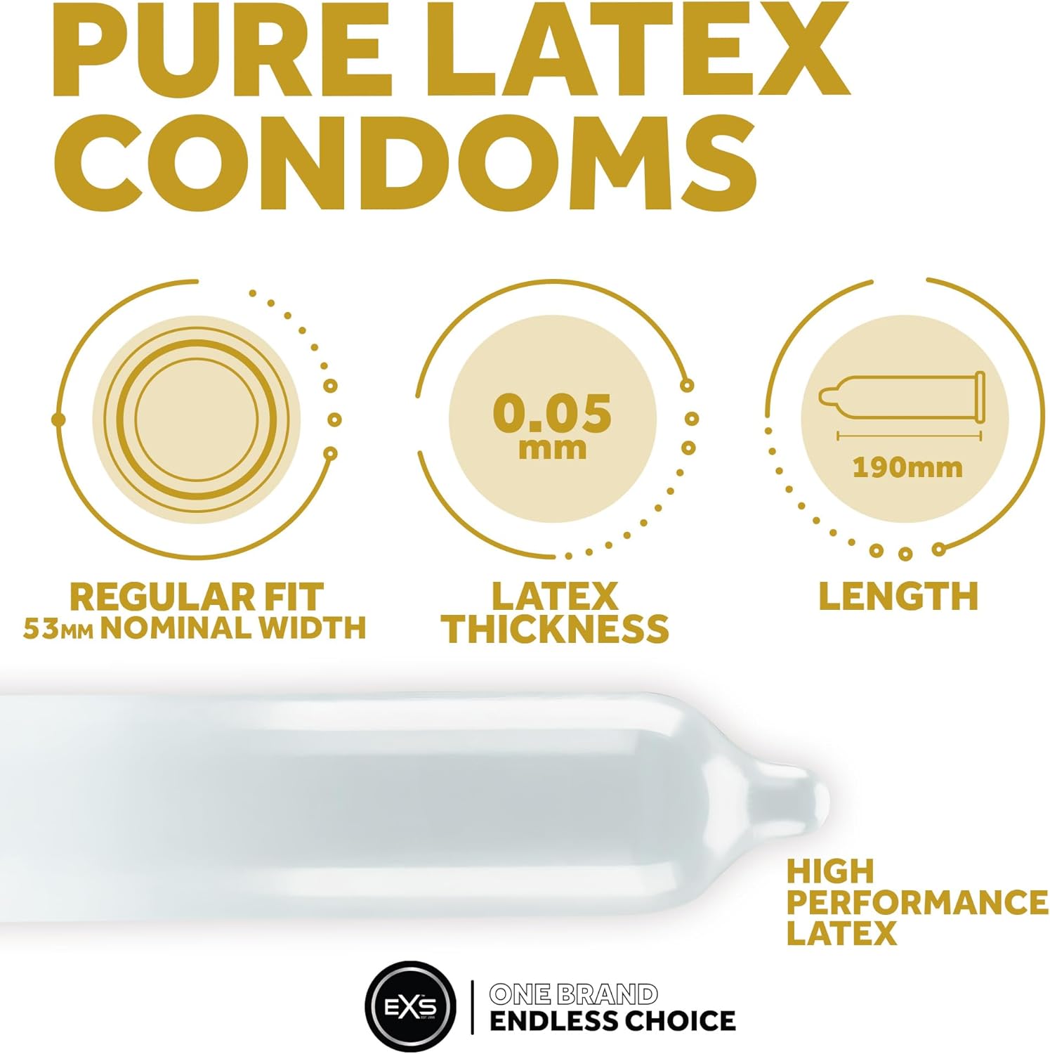 EXS Pure condoms (100pcs)