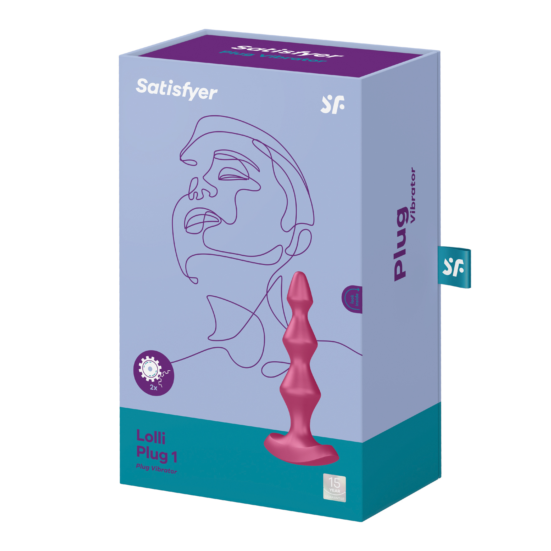 SATISFYER Lolli Plug 1 berry
