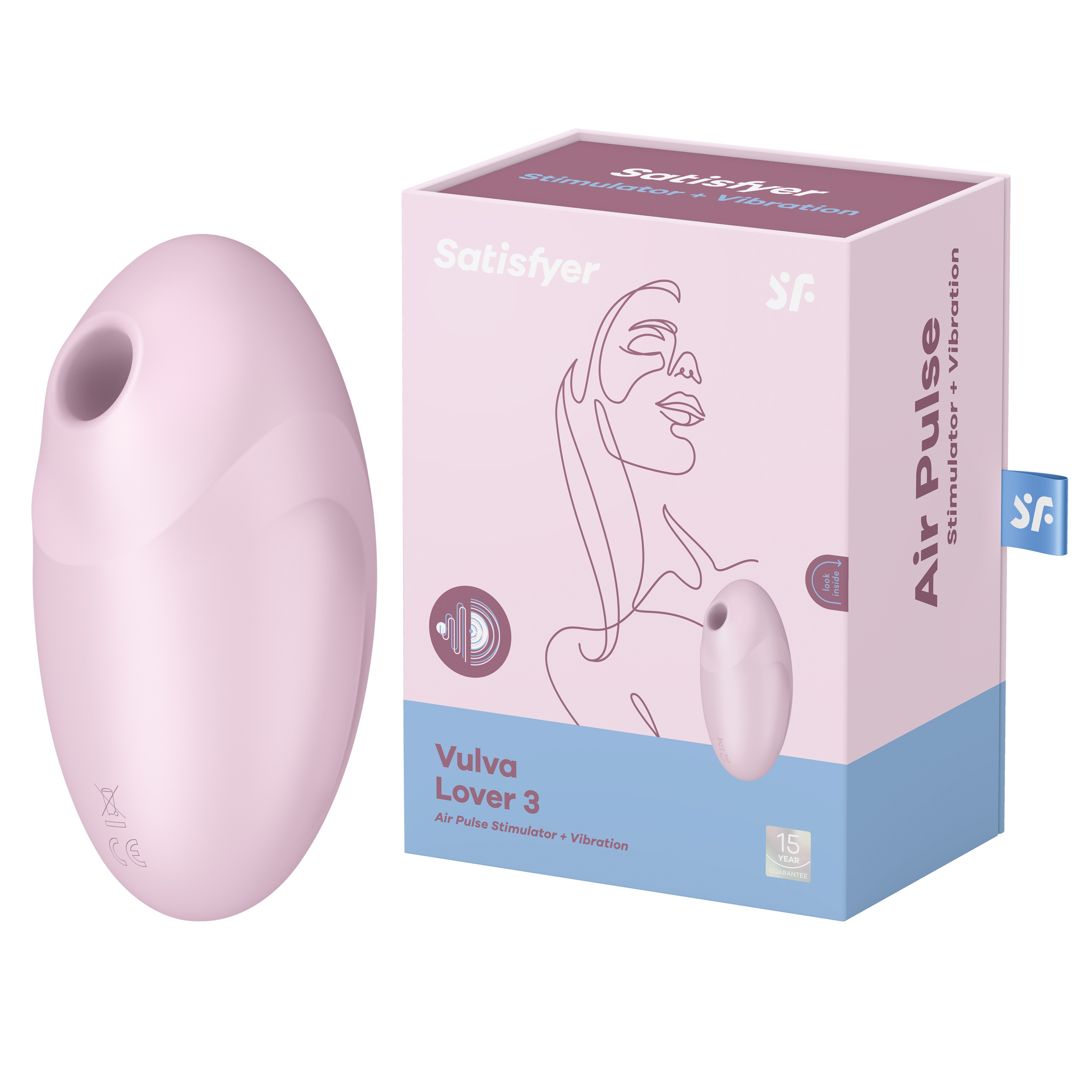 SATISFYER Vulva Lover 3 pink SATISFYER Vulva Lover 3 pink