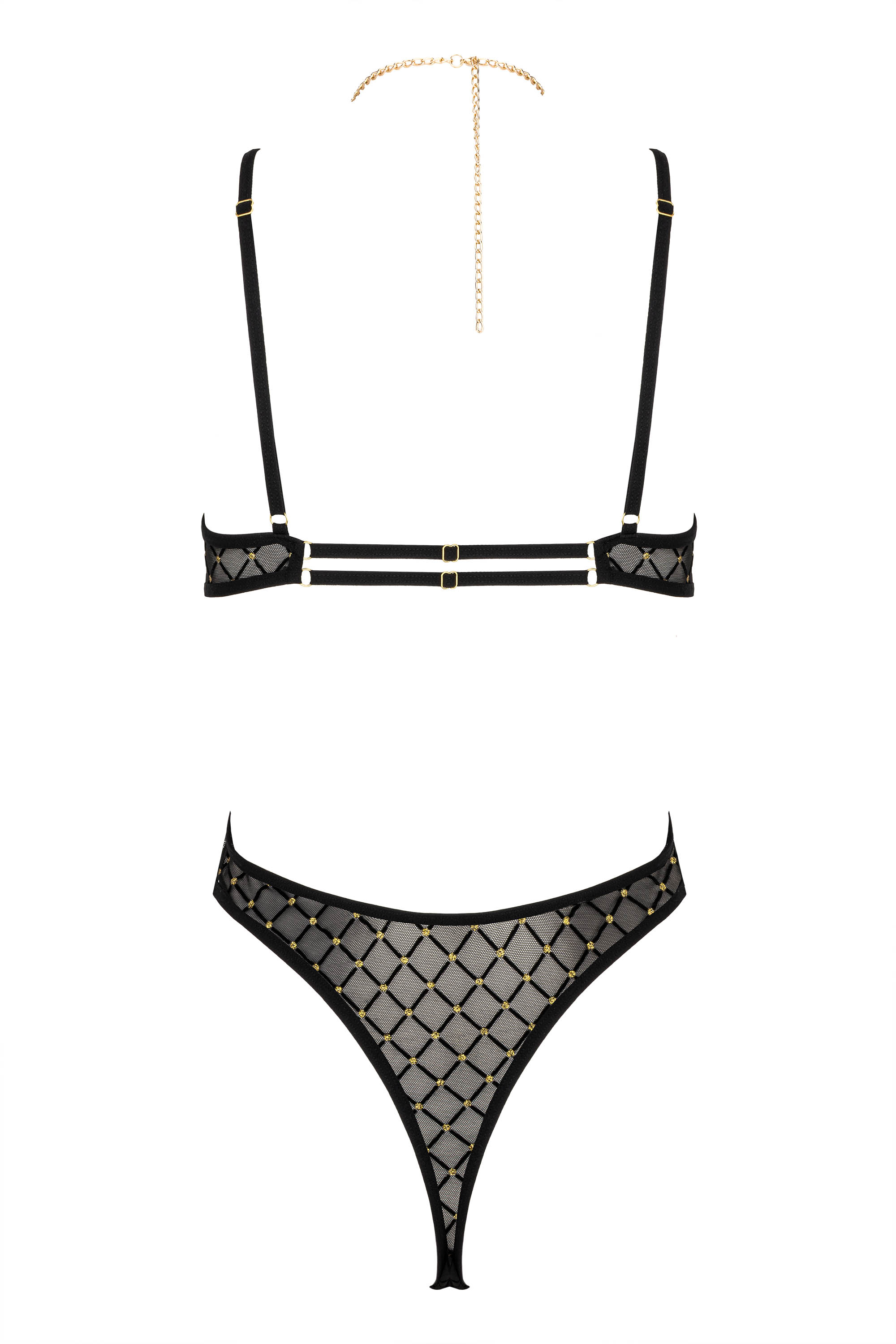 KOTEK Body BD101 schwarz-gold L/XL