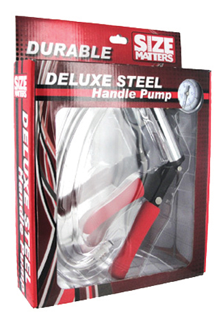 SIZE MATTERS Deluxe Steel Hand Pump