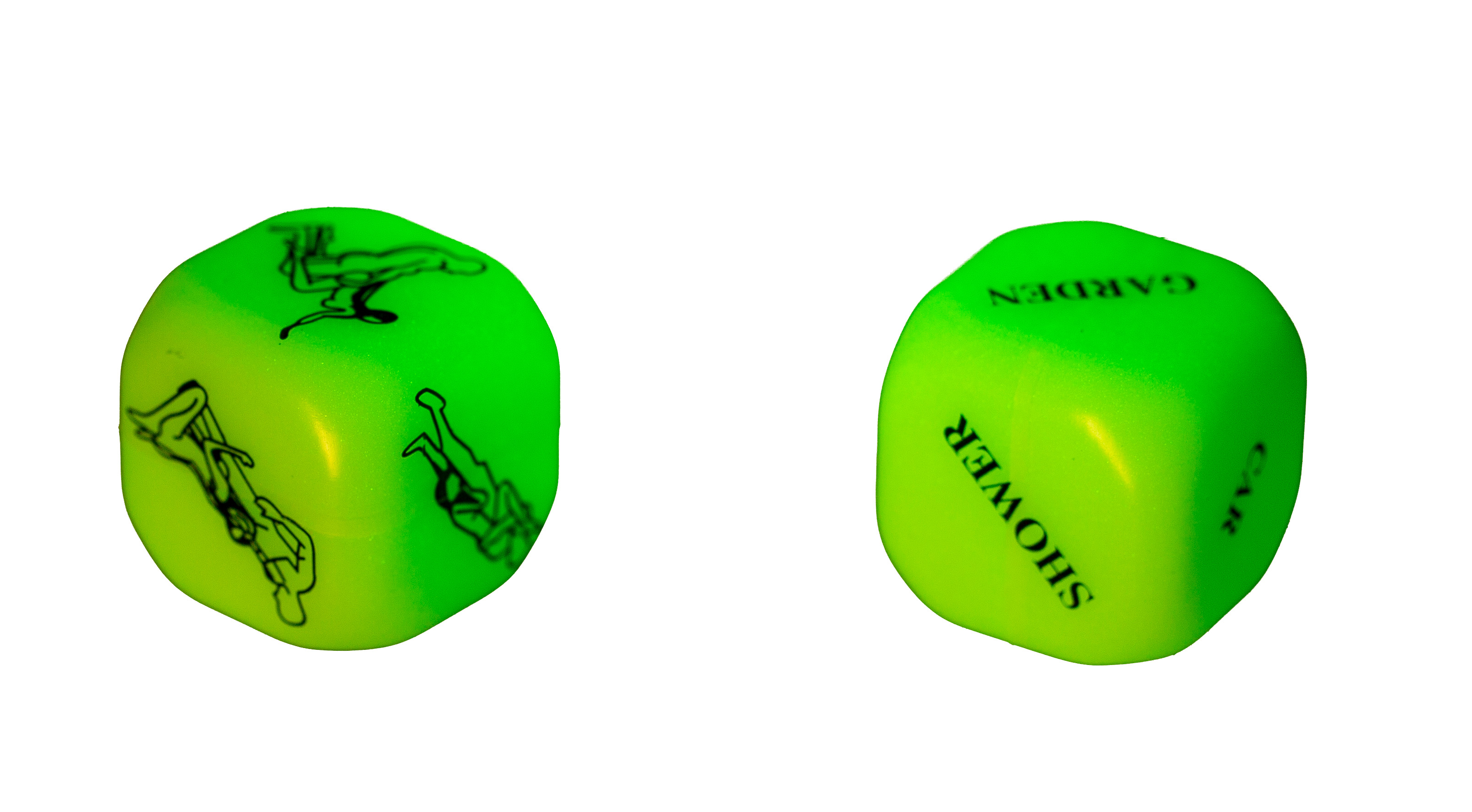 Liebes-Würfel Kamasutra GLOW-IN-THE-DARK Liebes-Würfel Kamasutra GLOW-IN-THE-DARK