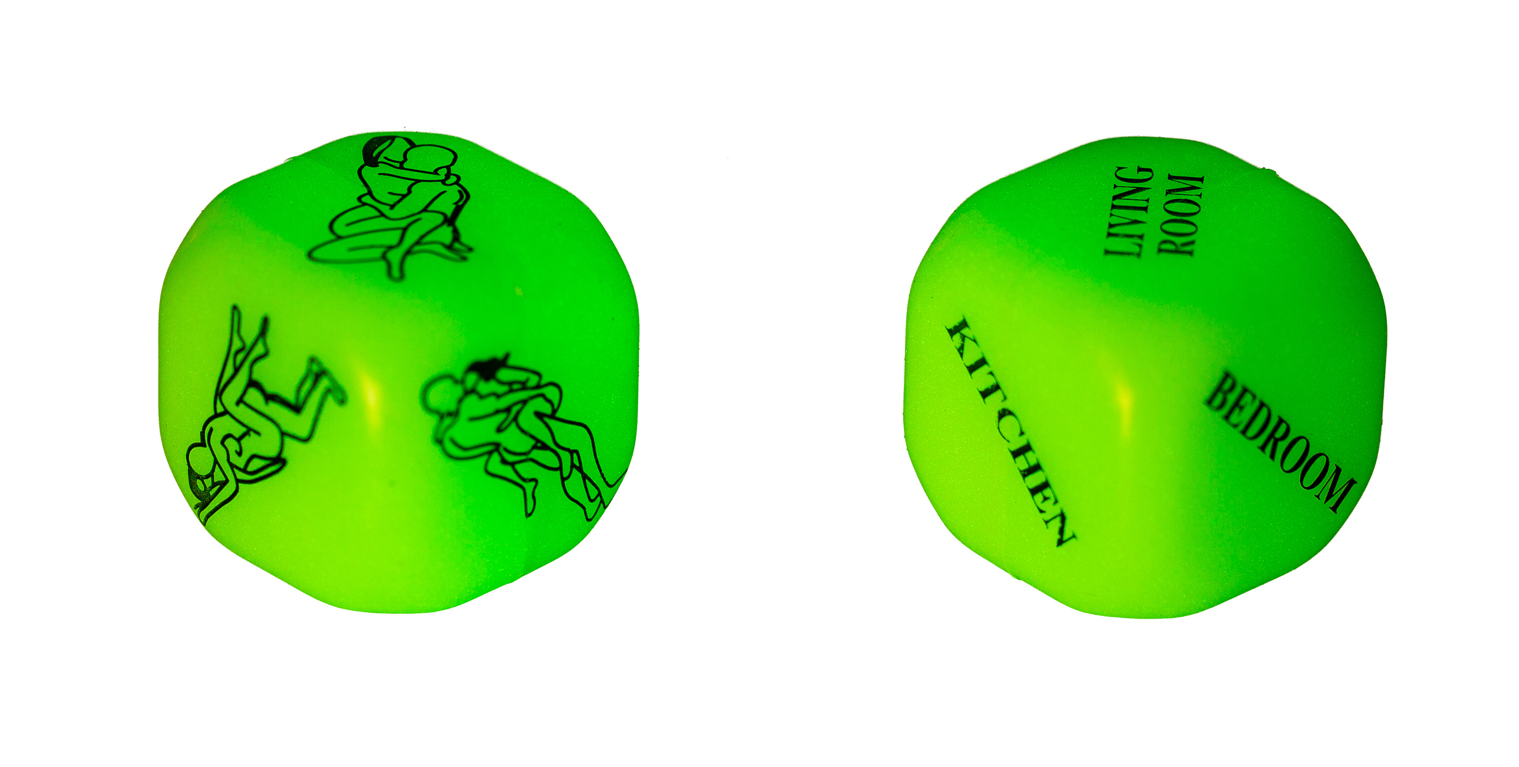 Liebes-Würfel Kamasutra GLOW-IN-THE-DARK Liebes-Würfel Kamasutra GLOW-IN-THE-DARK