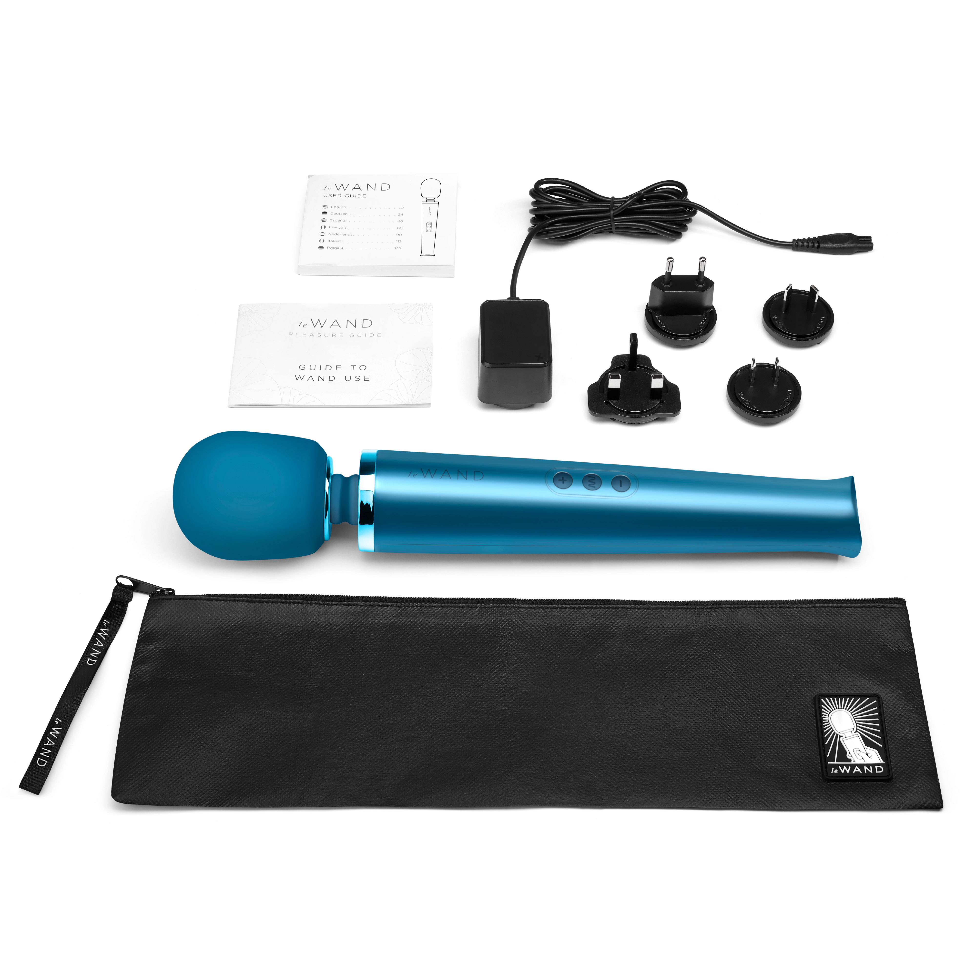 Le Wand Pacific Blue rechargeable massager