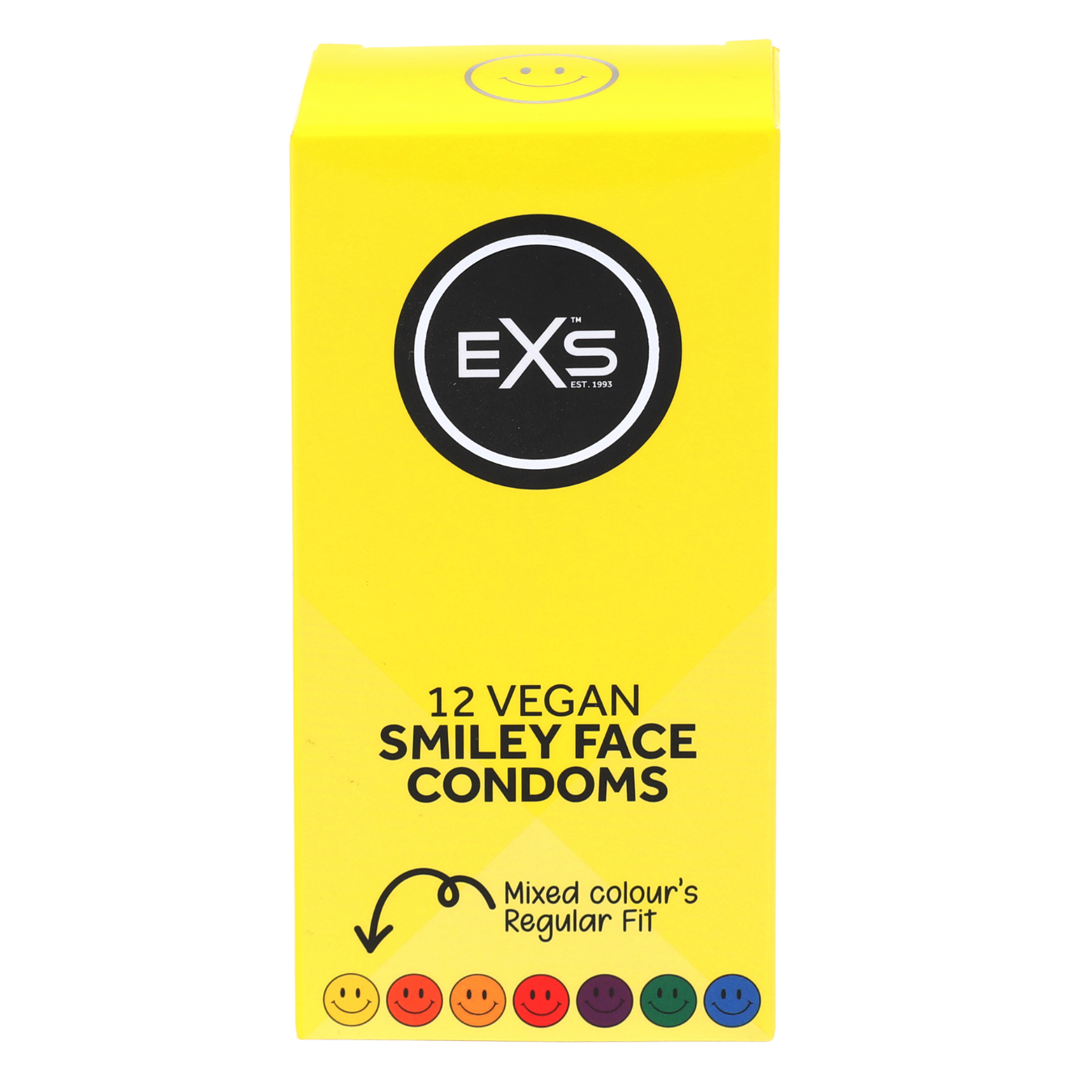 EXS Circular Smiley Face condoms (12pcs)