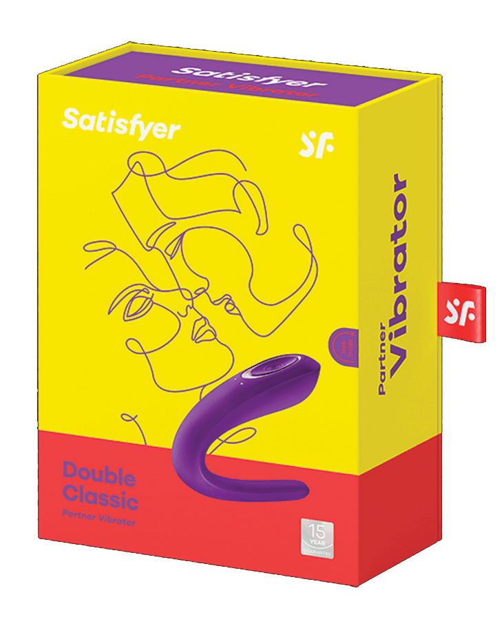 SATISFYER Partner Double Classic purple