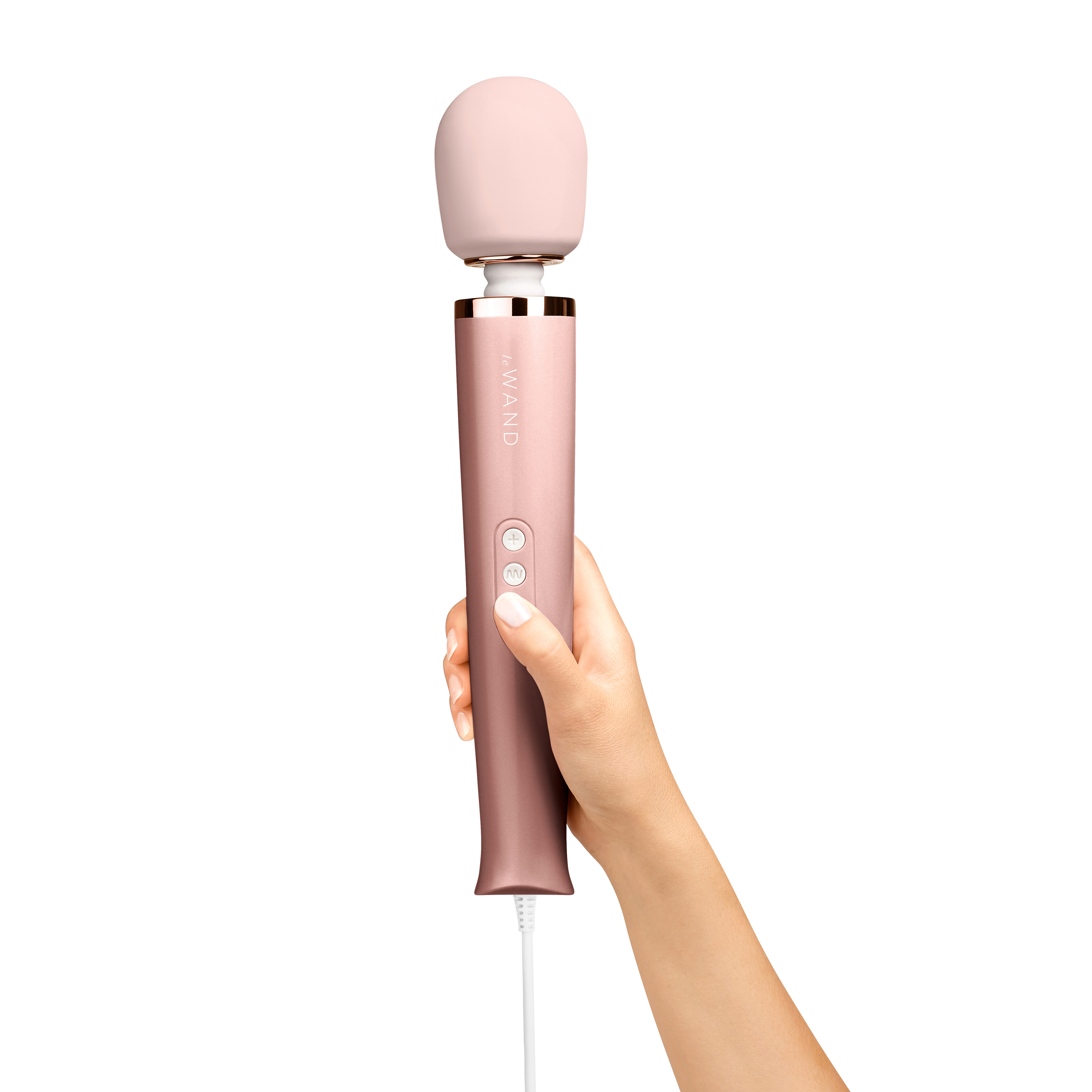 Le Wand Powerful Plug-In Vibrating Massager Rose Gold