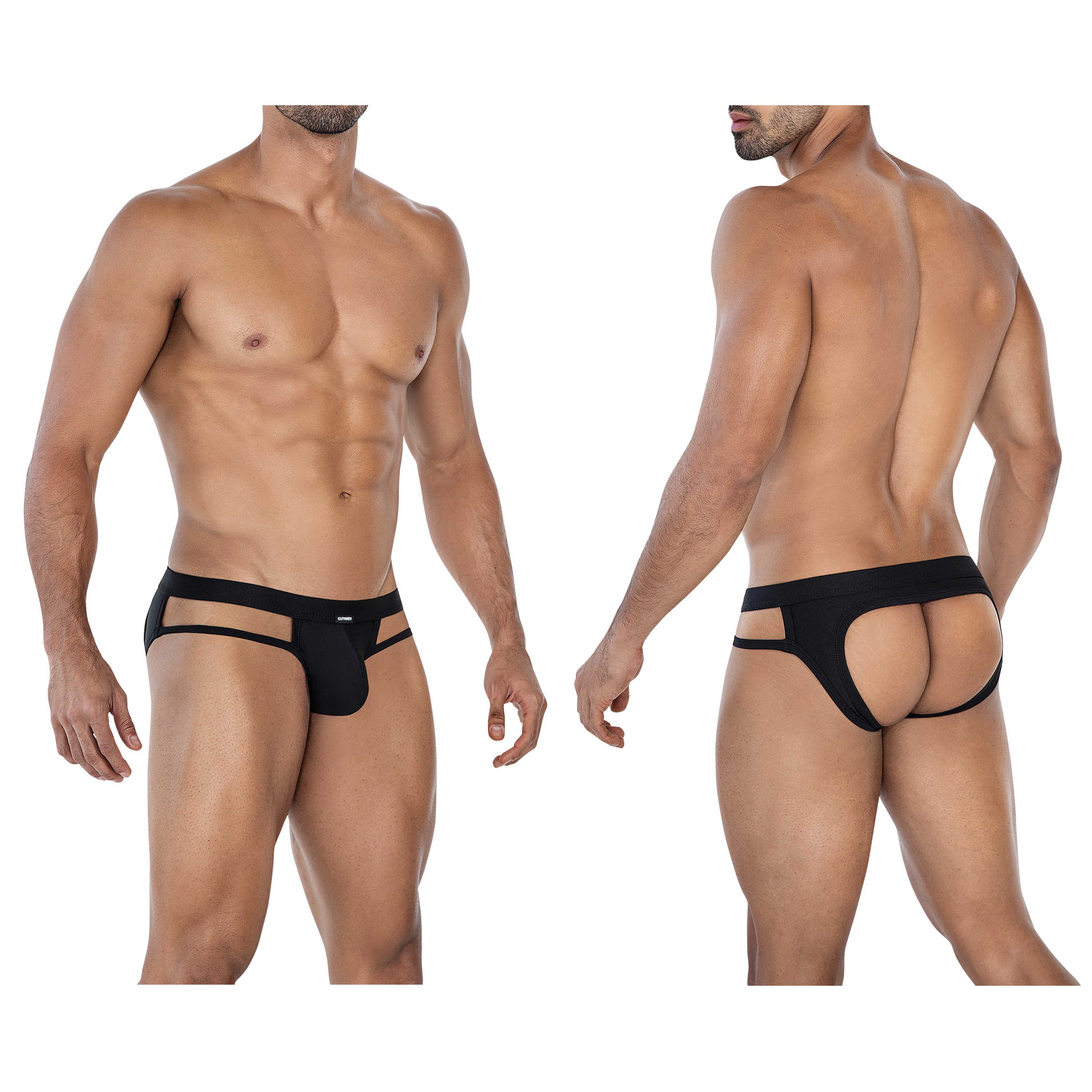C4M Web Jockstrap Black L