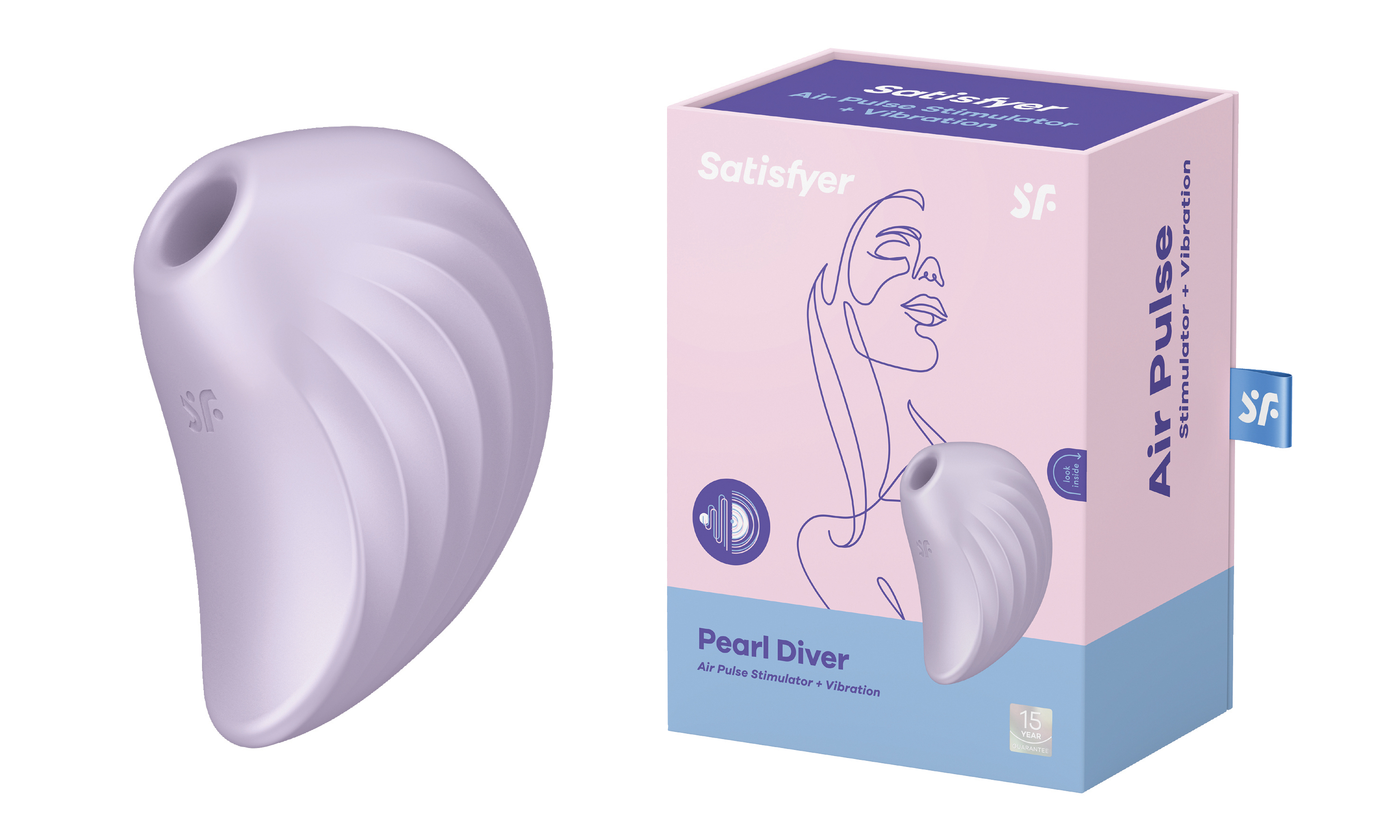 SATISFYER Pearl Diver violet