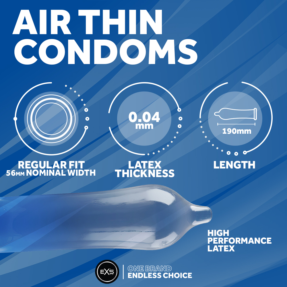 EXS Air Thin 0.04 condoms (48pcs)