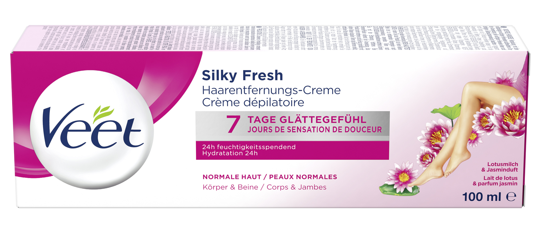 VEET Haarentfernungs-Creme Silk & Fresh für normale Haut