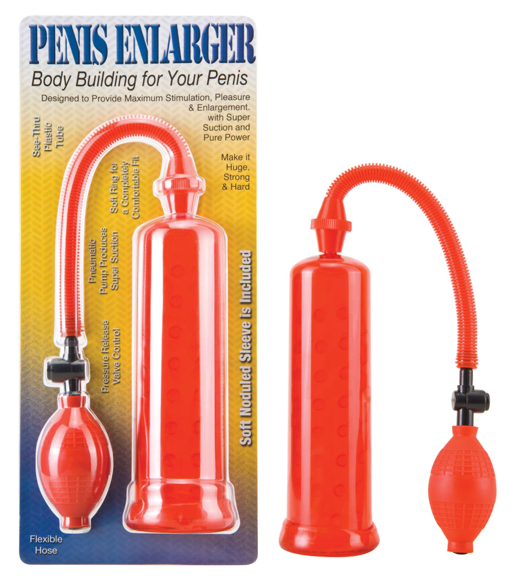 Penis Enlarger Potenzpumpe rot