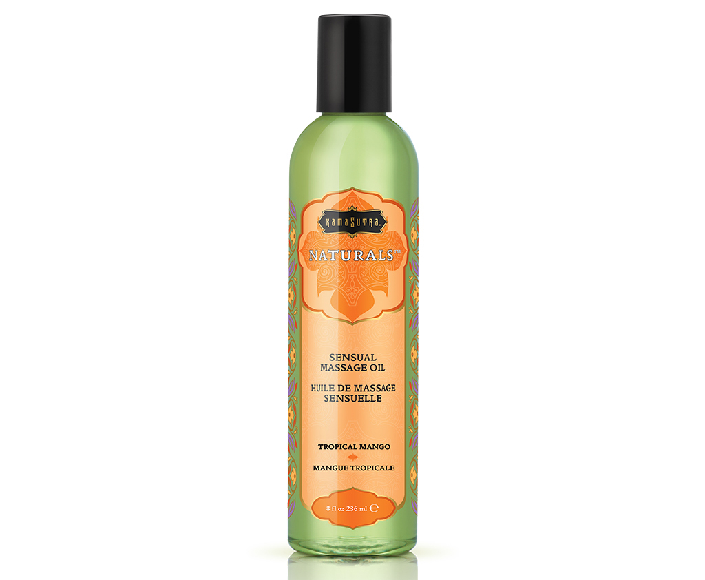 KAMA SUTRA Naturals Massage Oil Tropical Mango 236ml