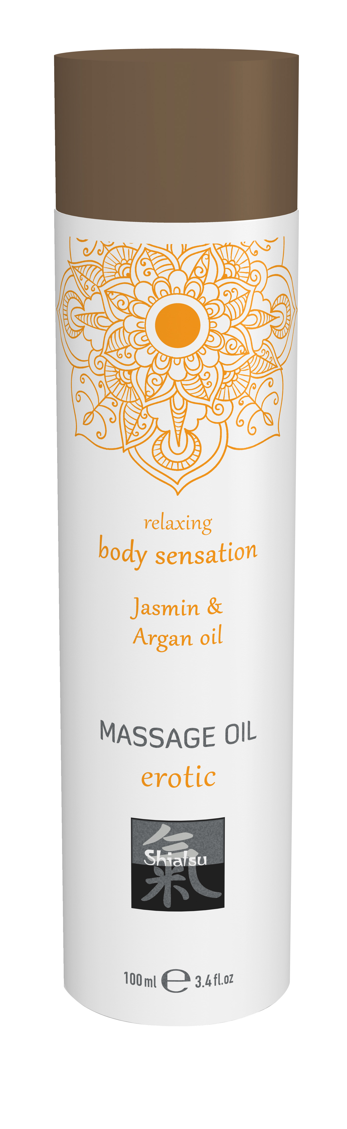 *SHIATSU Massage oil erotic Jasmin & Argan oil 100ml