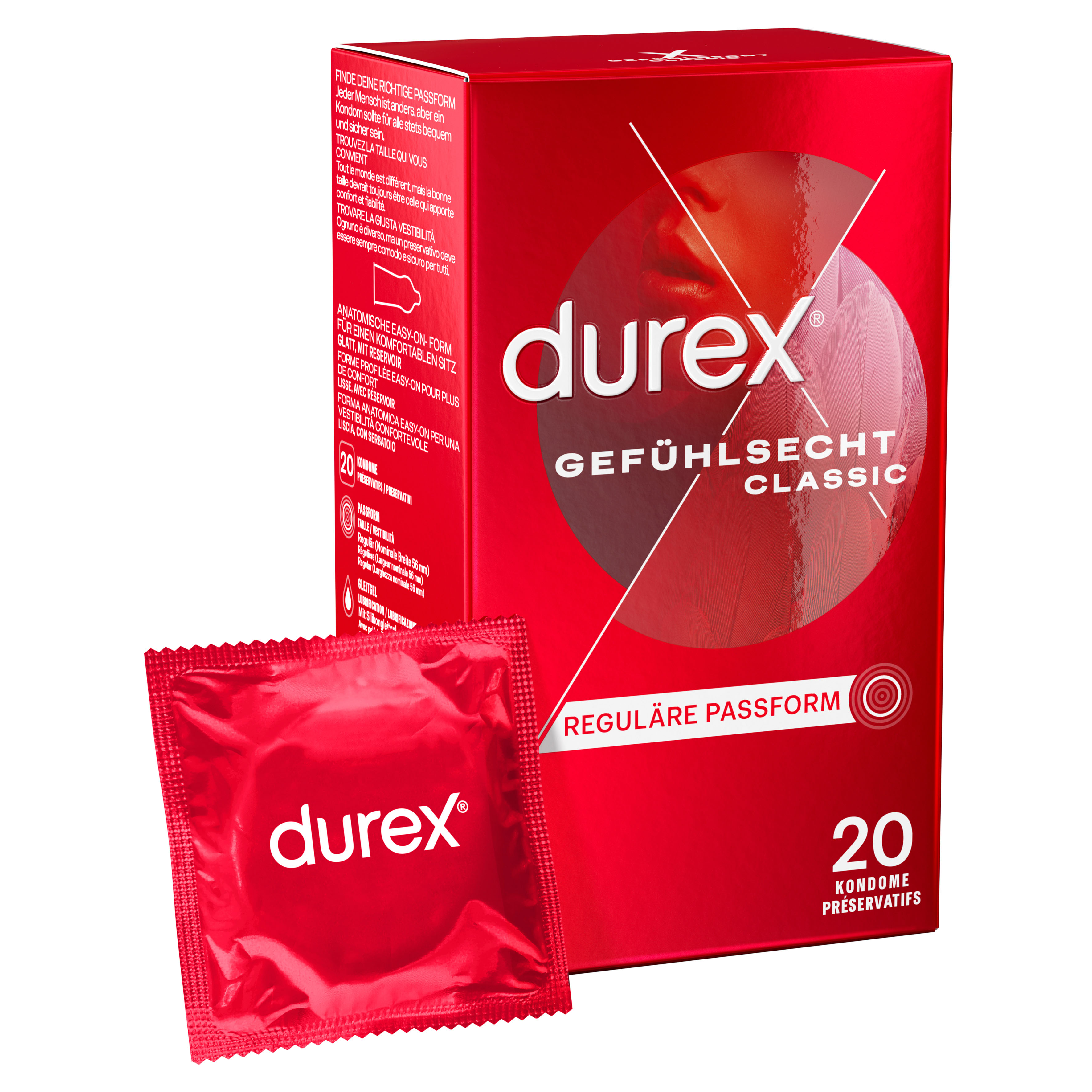DUREX Gefühlsecht Classic 20 St.