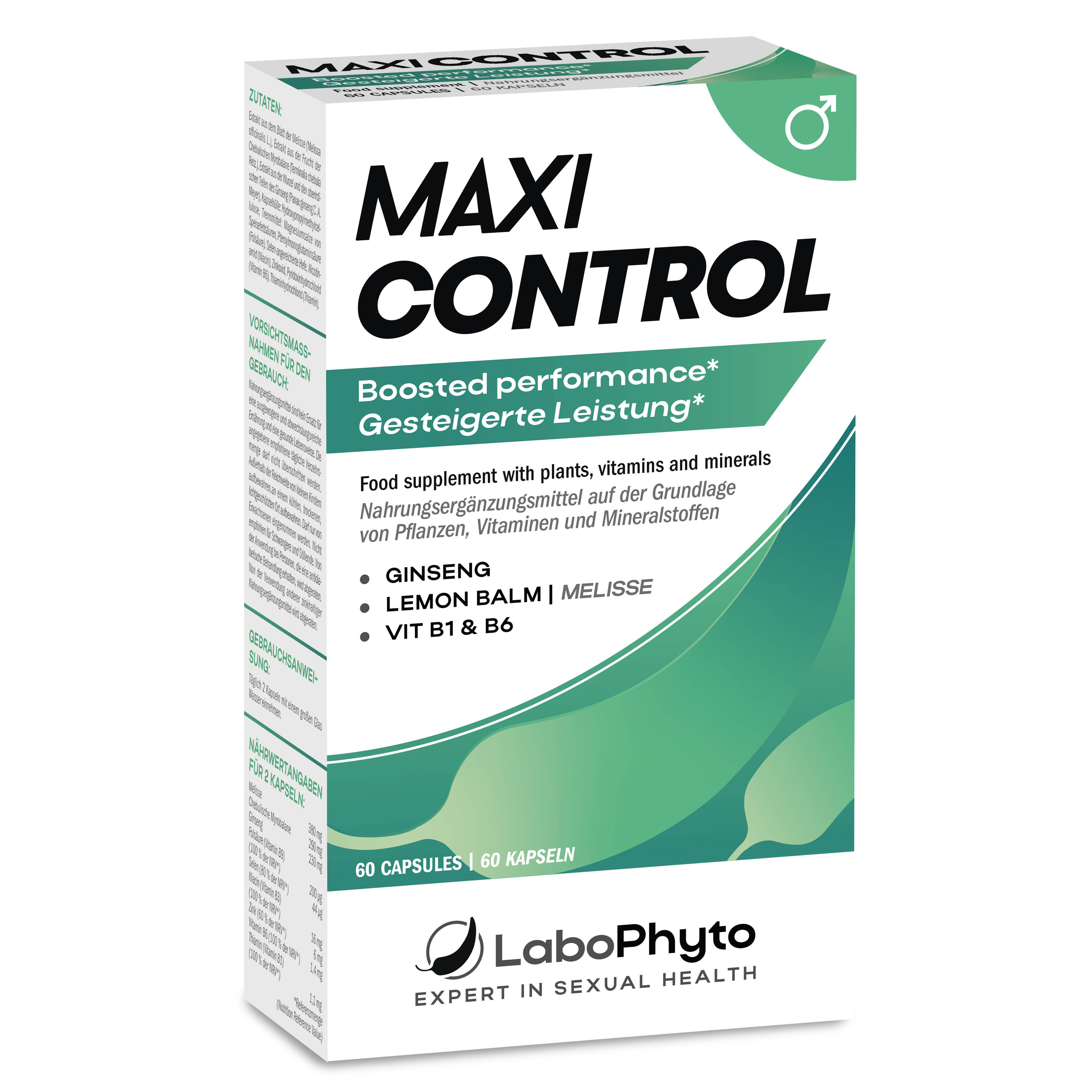 LABOPHYTO Maxi Control Endurance (60 Stk.) NEW