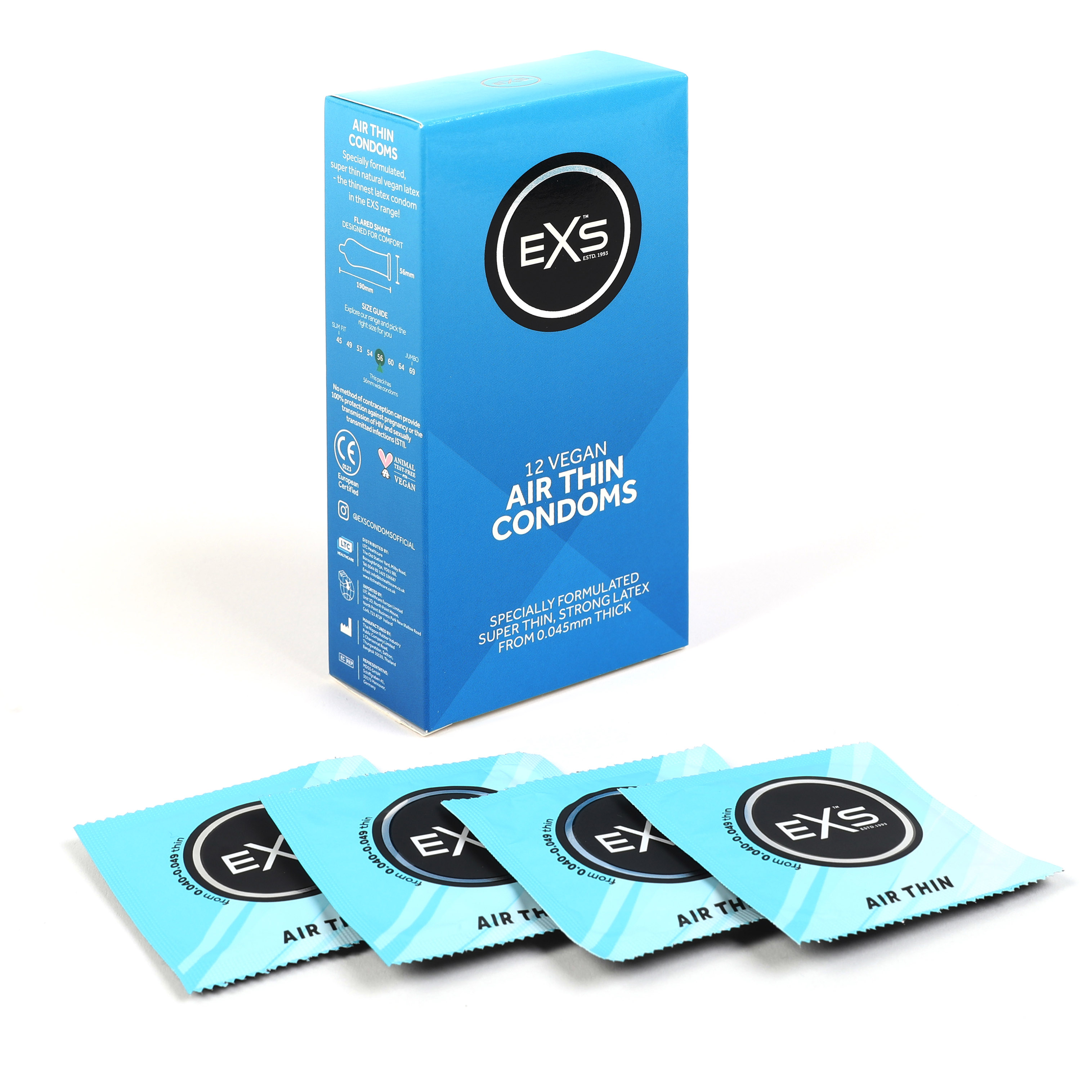 EXS Air Thin 0.04 condoms (12pcs)