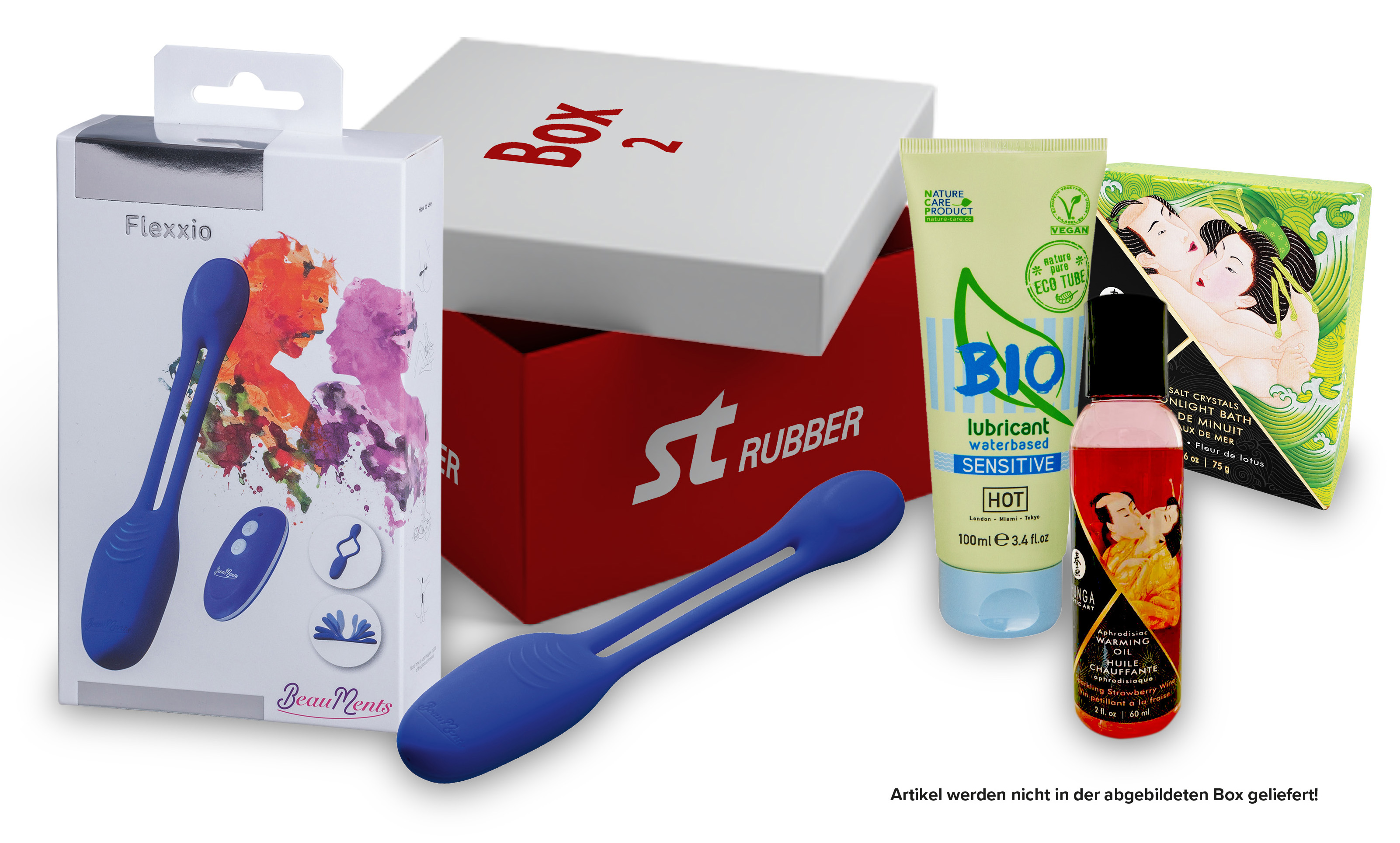 BeauMents Flexxio blau/Shunga-Package 2