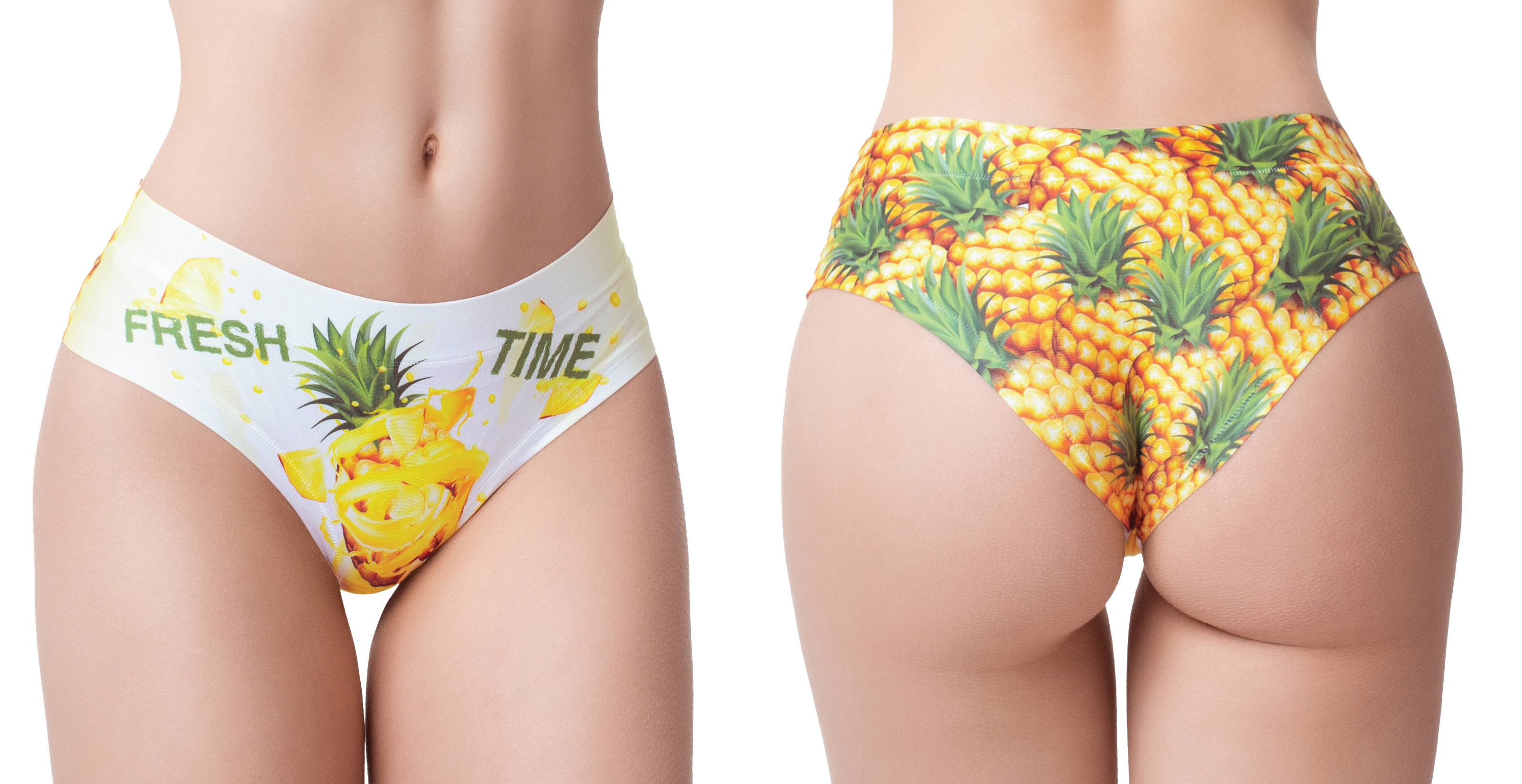 Memème FRESH SUMMER PINEAPPLE Slip L