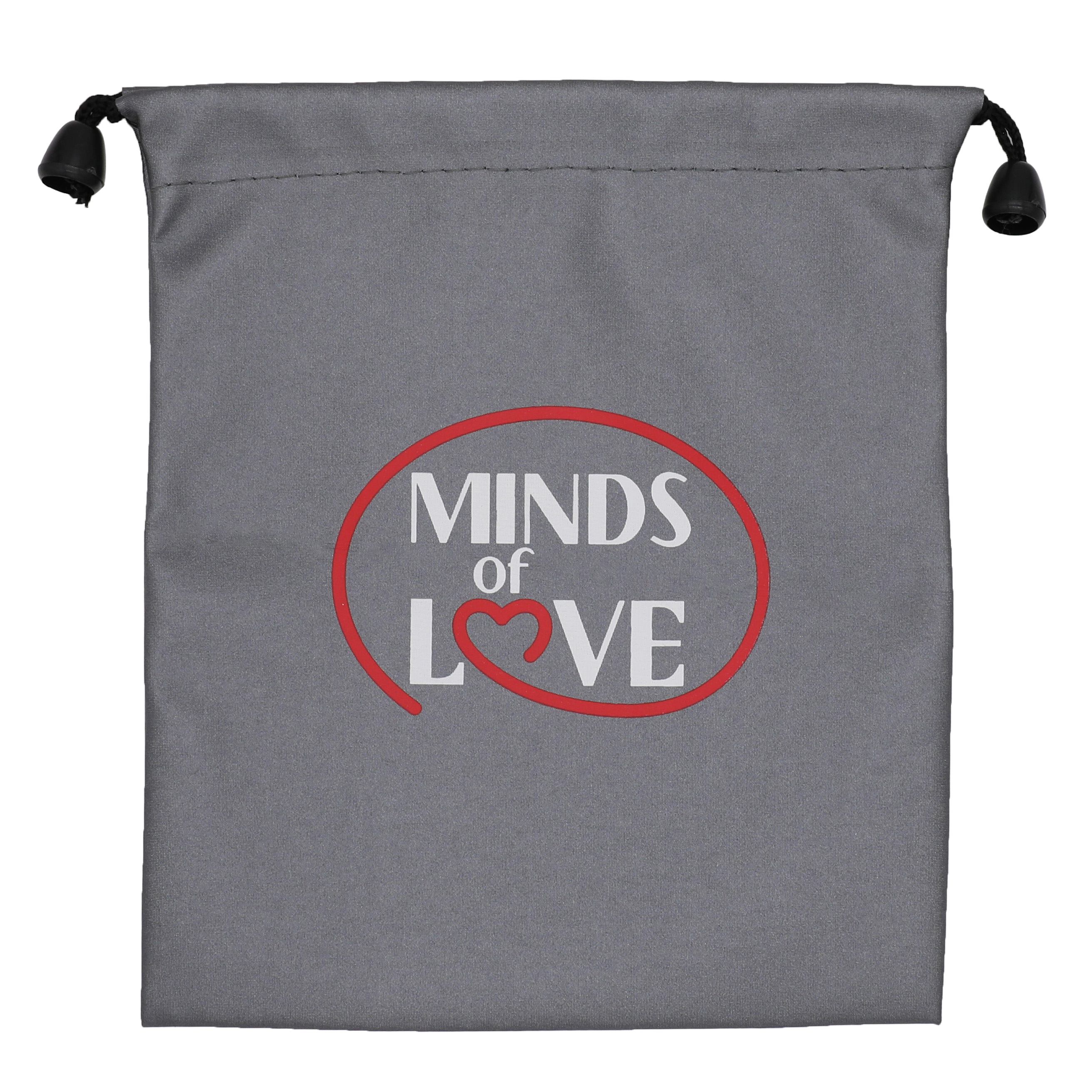 MINDS of LOVE Aufbewahrungsbeutel 14 cm x 17 cm