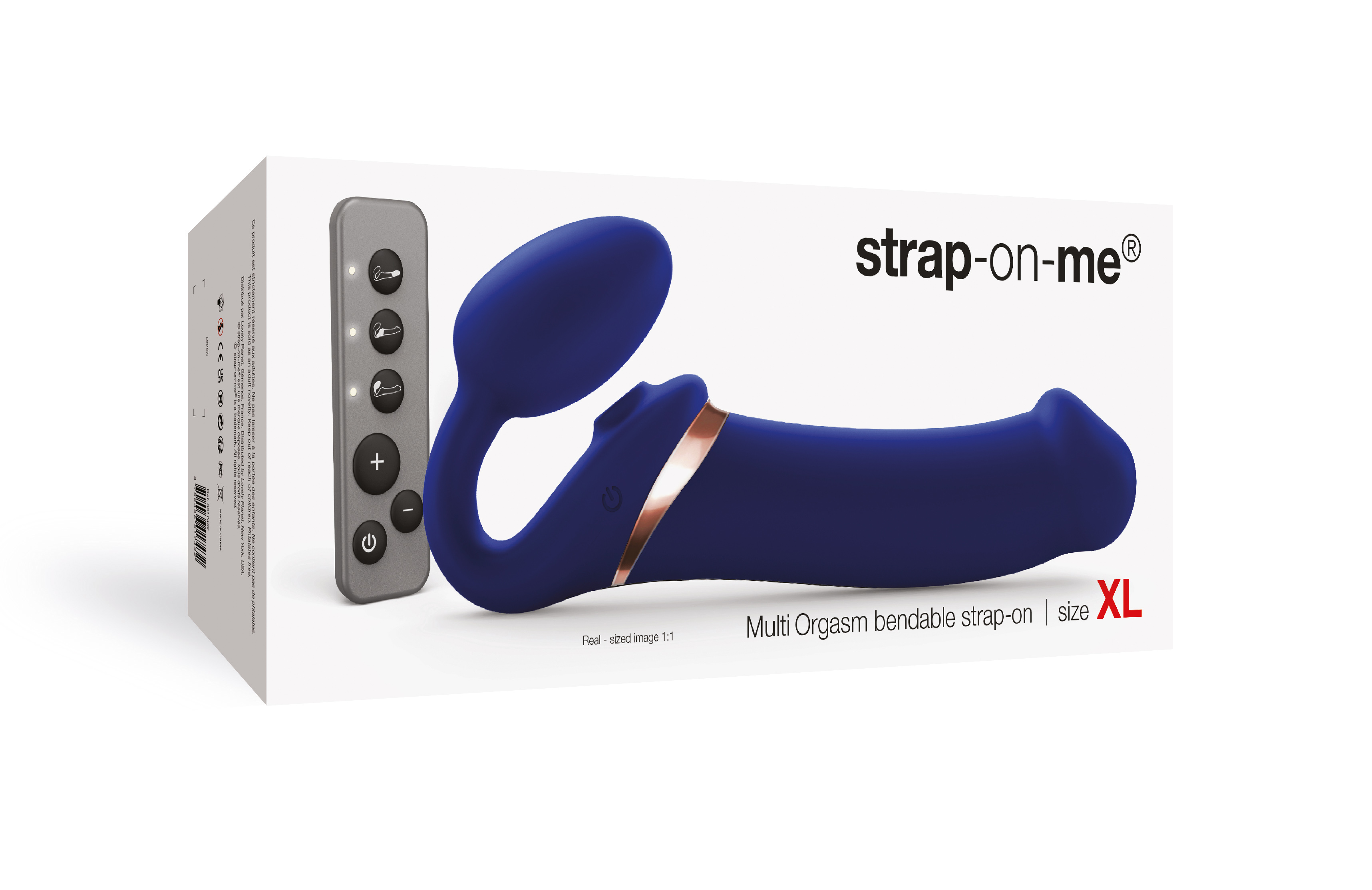 Strap-on-me Multi-Orgasm Bendable night blue XL Strap-on-me Multi-Orgasm Bendable night blue XL