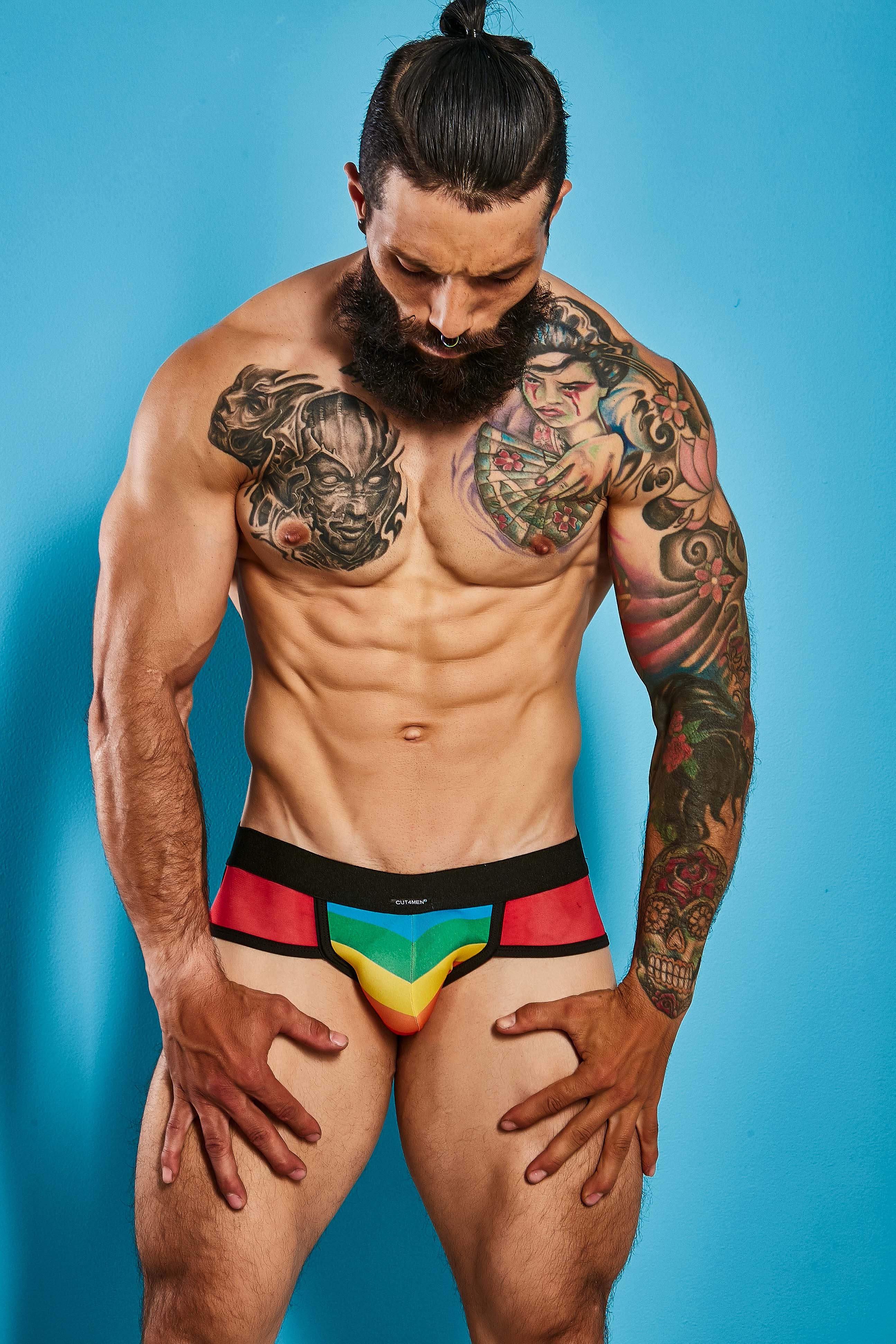 C4M Mixed Jockstrap Rainbow S (Special Edition)