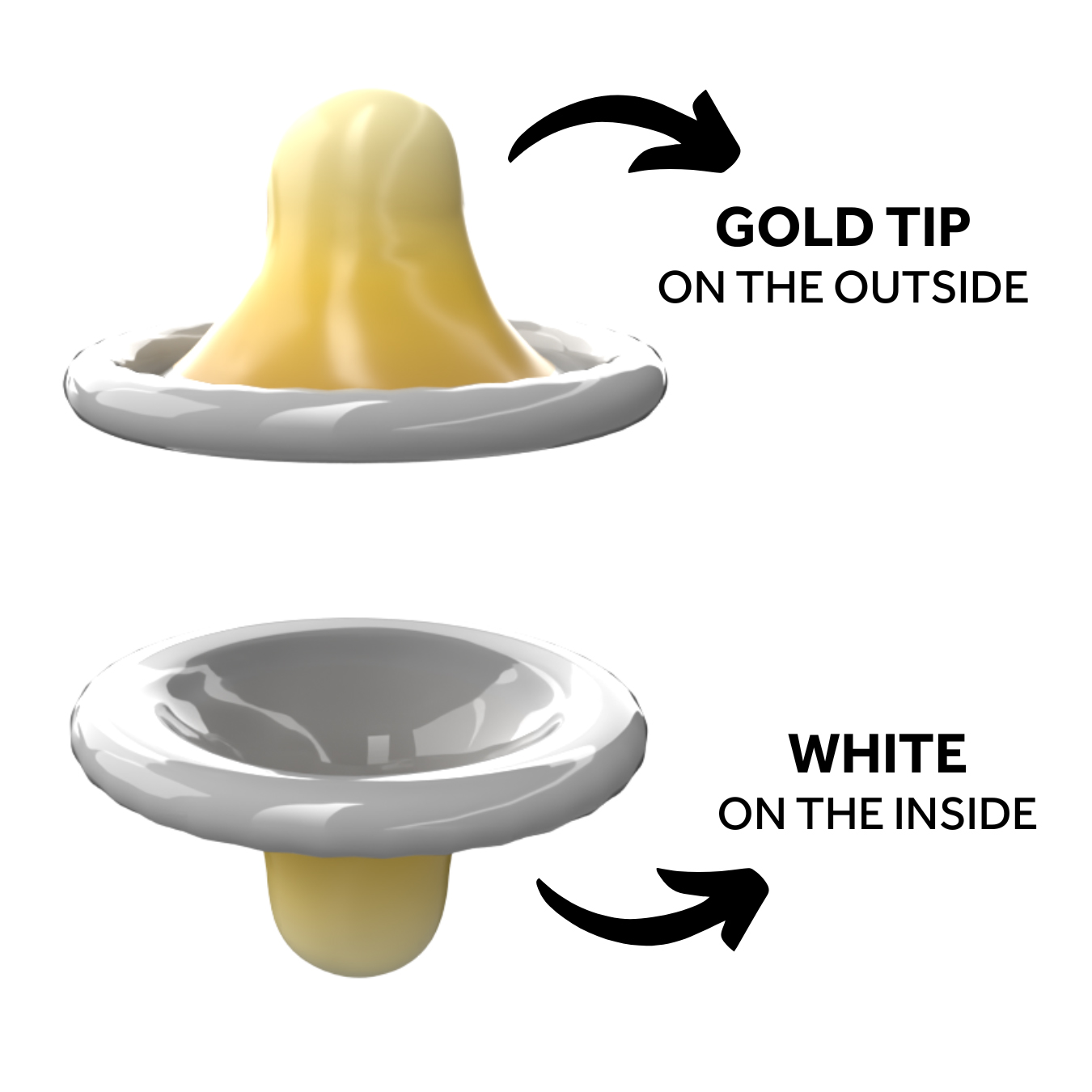 EXS Right Way Gold condoms (100pcs)