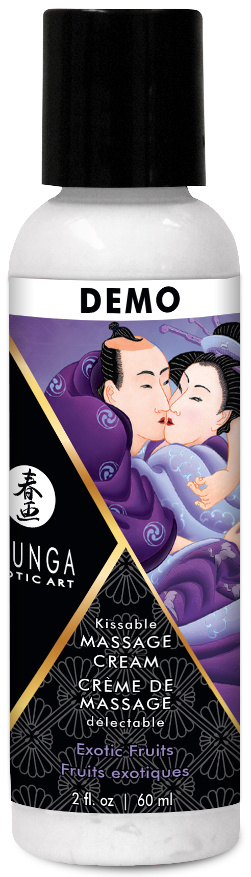 SHUNGA Massage Cream Exotic Fruits 60ml TESTER