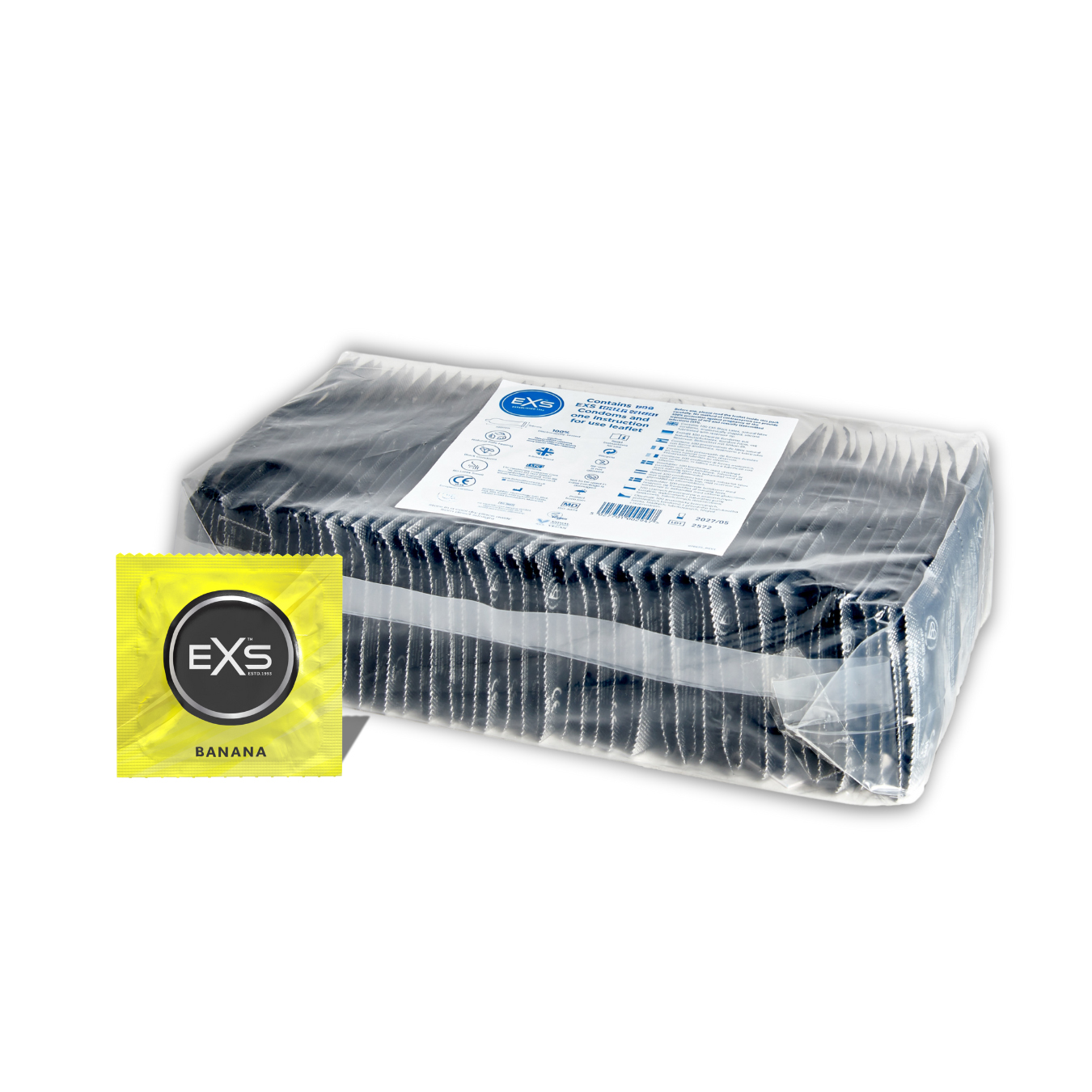 EXS Banana Flavoured condoms (100pcs)