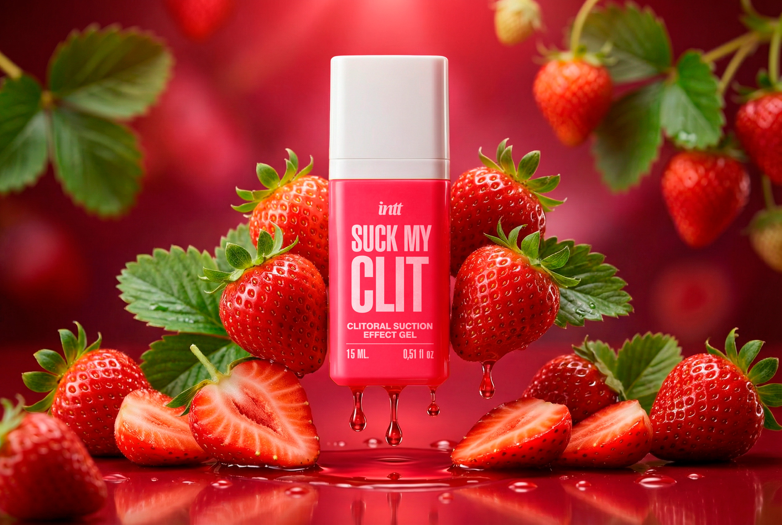 intt Suck my clit Wild Strawberry 15ml