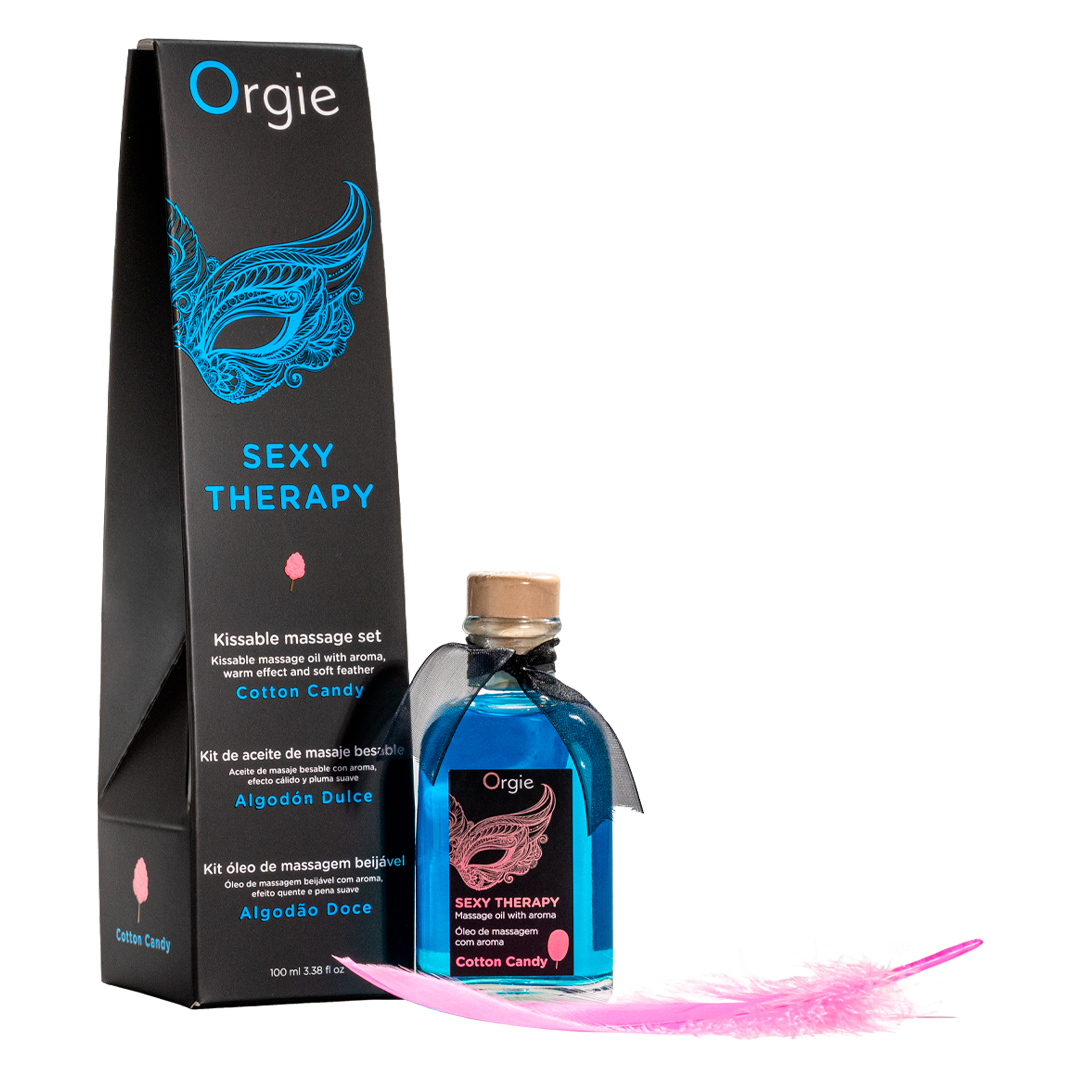 ORGIE Kissable Massage Set Cotton Candy