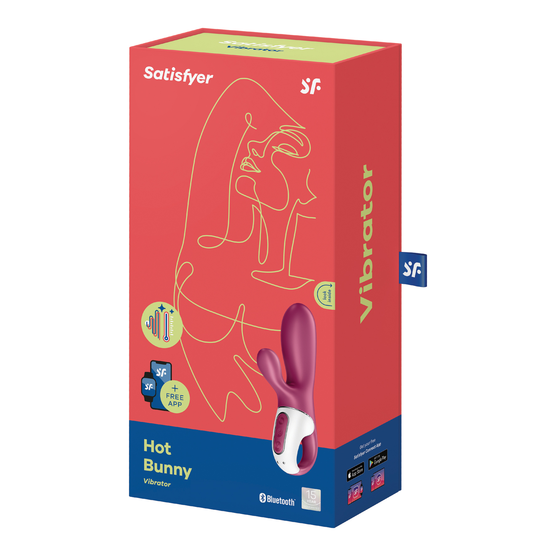 SATISFYER Hot Bunny Vibrator violet