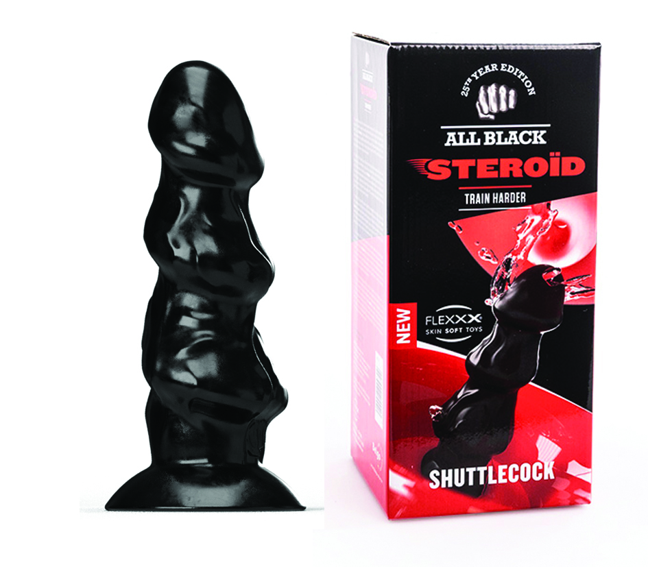 ALL BLACK STEROID Shuttlecock Black