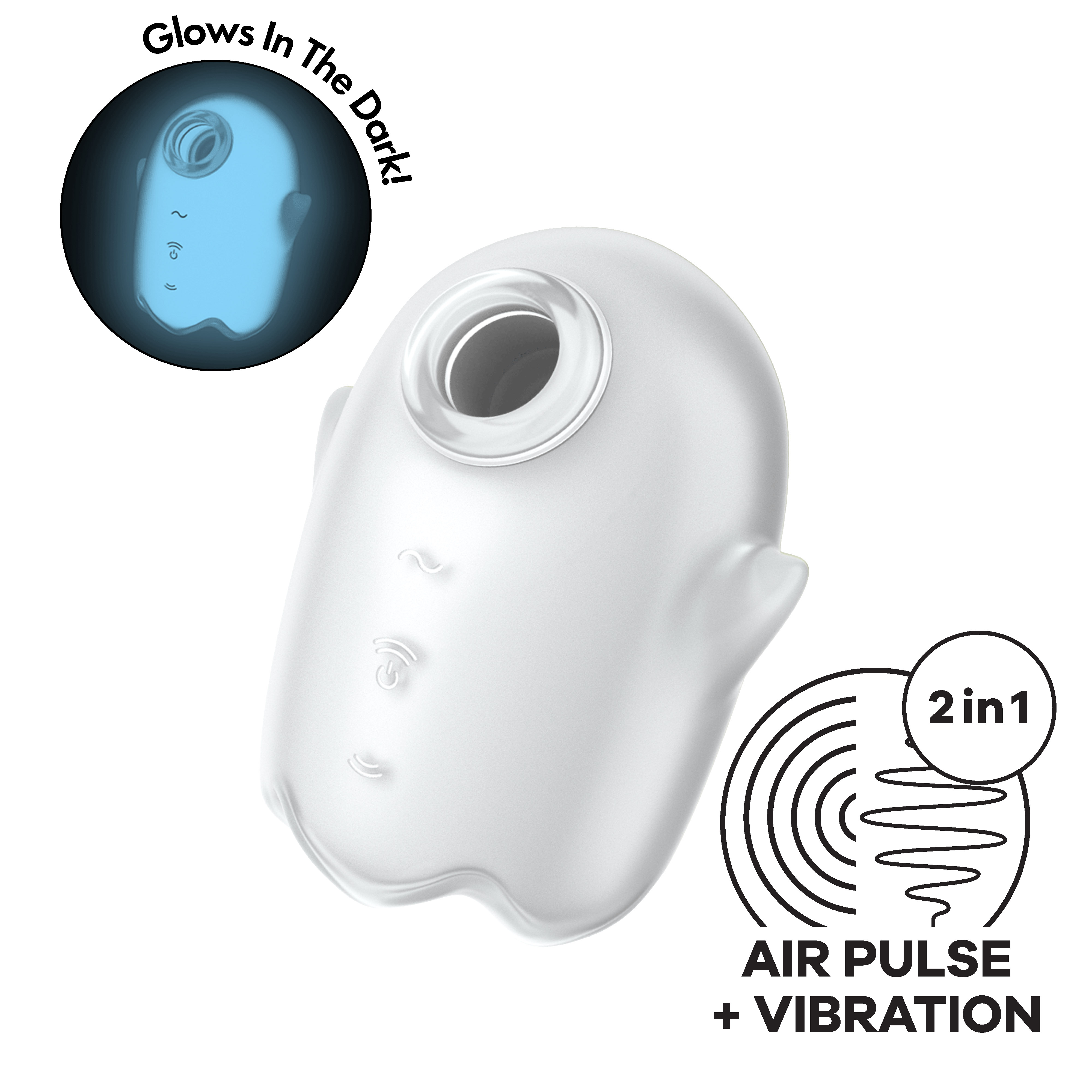 SATISFYER Glowing Ghost white SATISFYER Glowing Ghost white